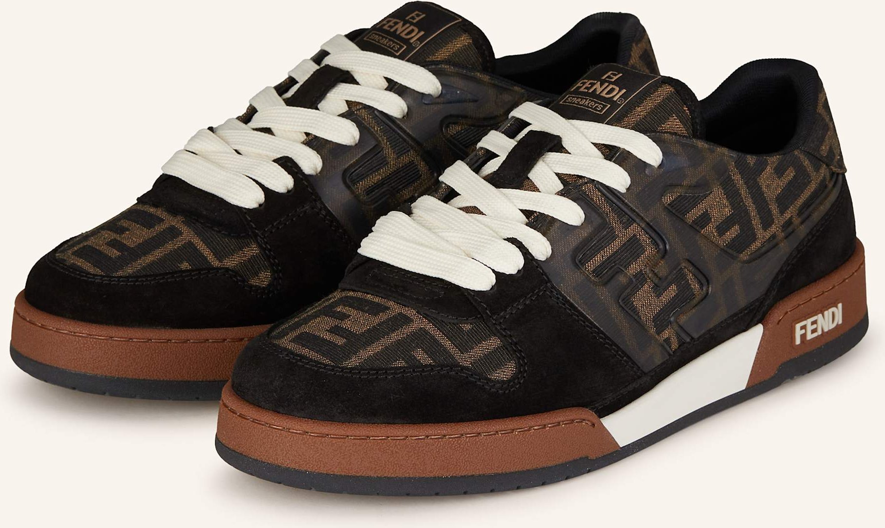 Fendi Sneaker Match braun