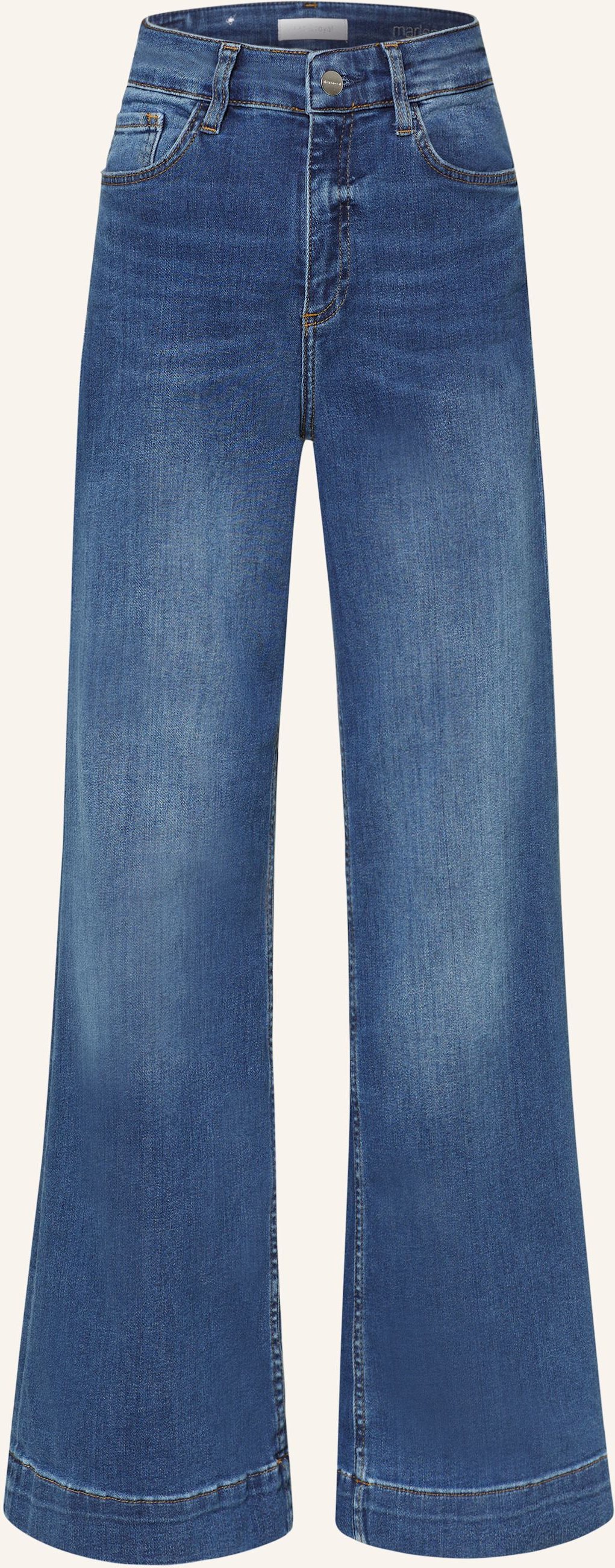 Rich & Royal Flared Jeans blau