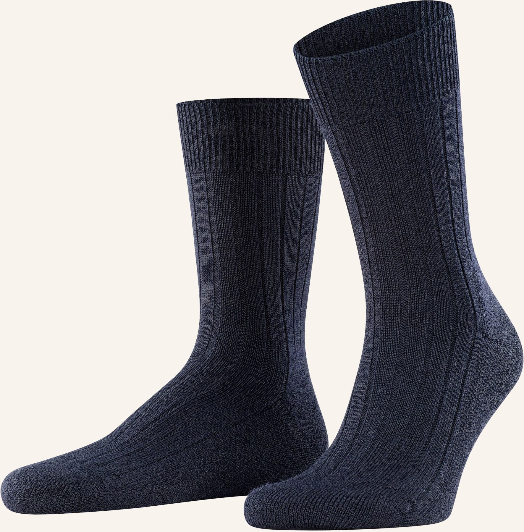 Thumbnail - Falke Strümpfe Teppich Im Schuh Aus Merinowolle blau