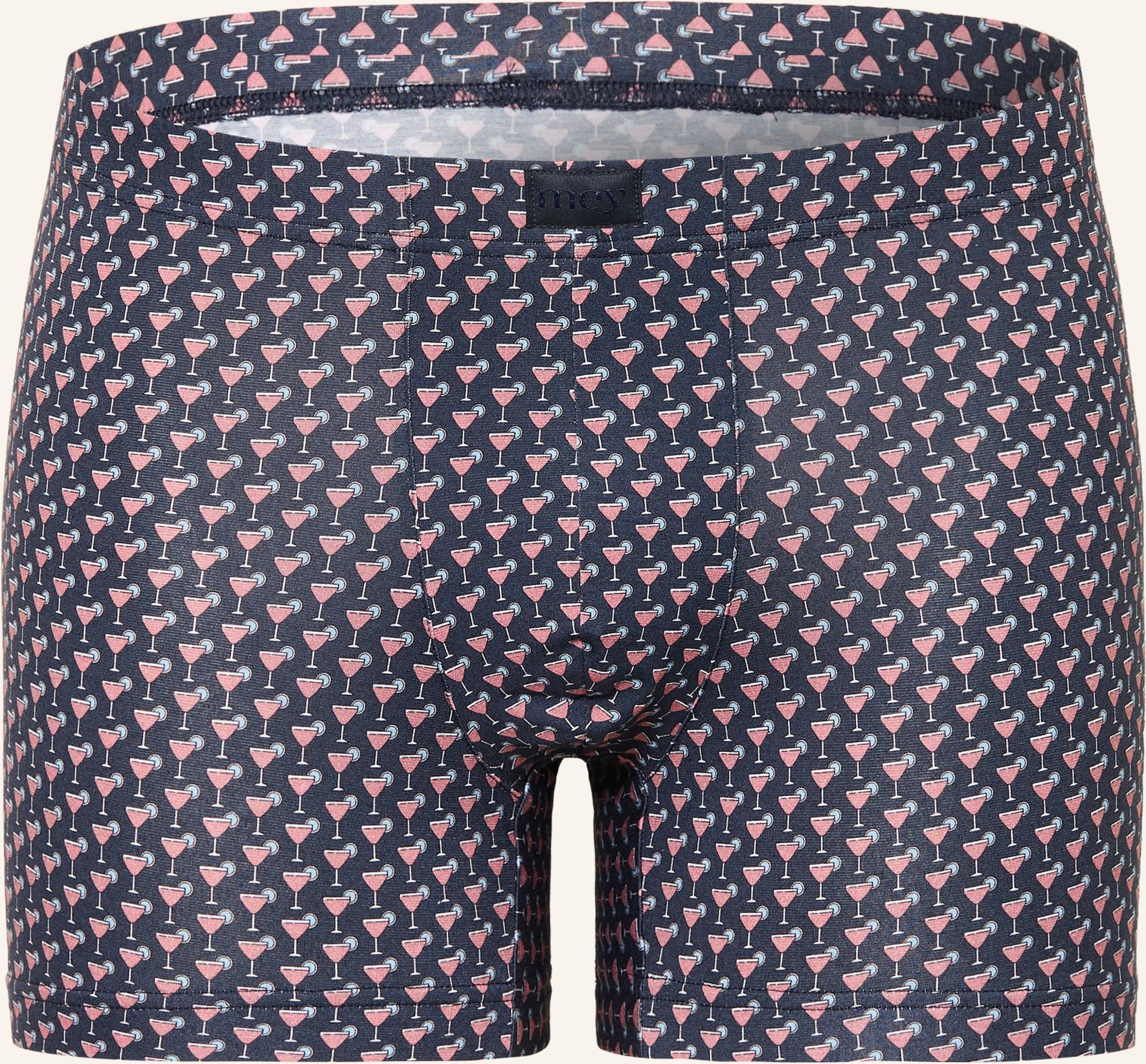 Mey Boxershorts Serie Midnight Drink blau