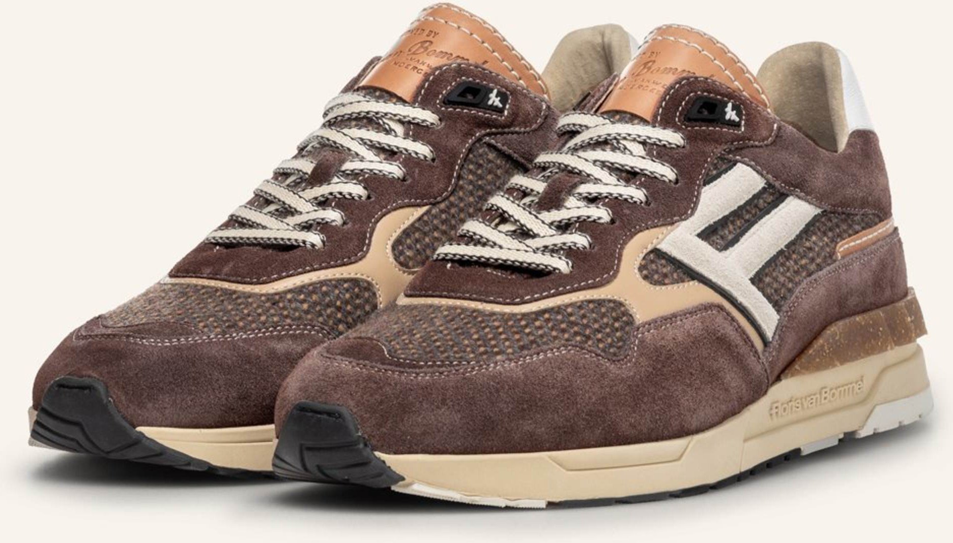 Floris Van Bommel Sneaker De Runner 07 beige