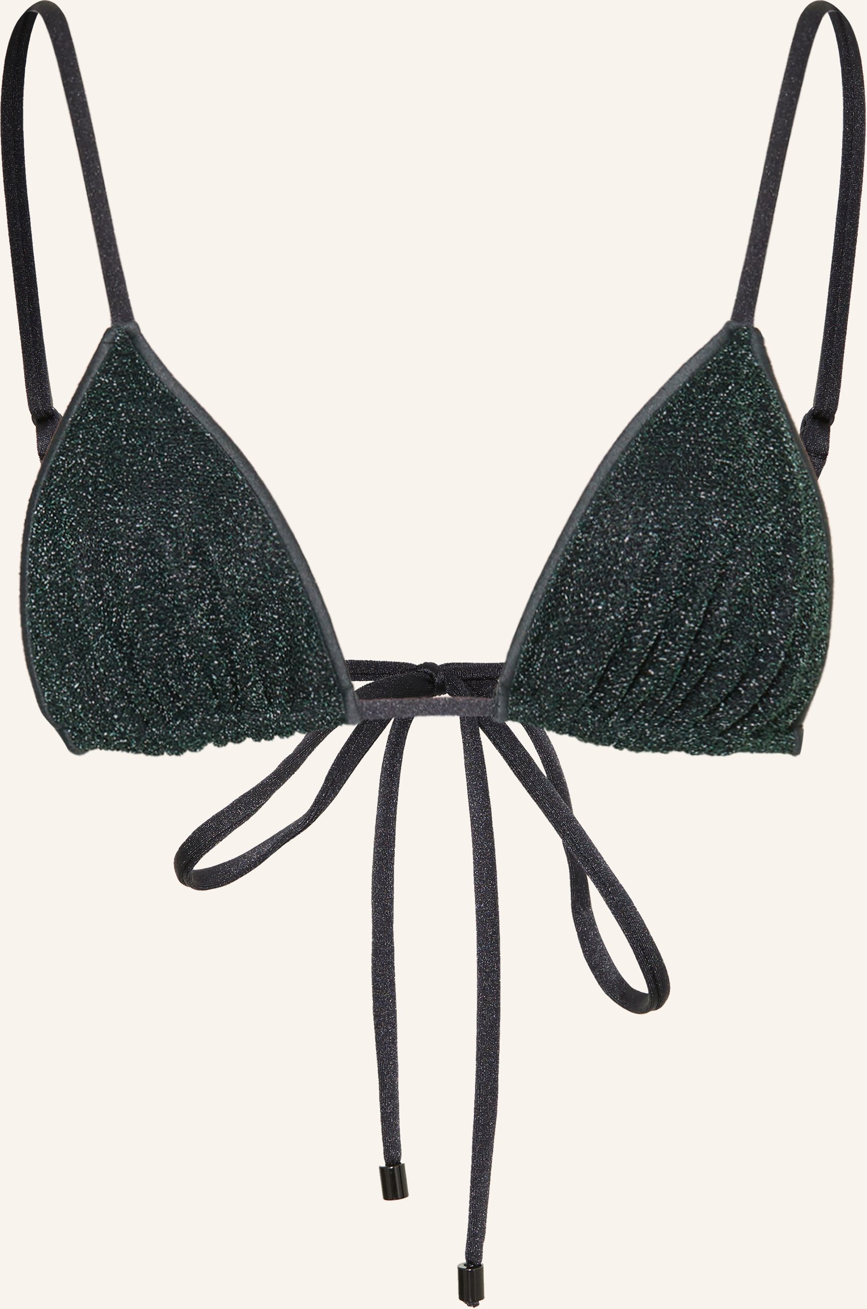 Bilali The Label Triangel-Bikini-Top Maja gruen