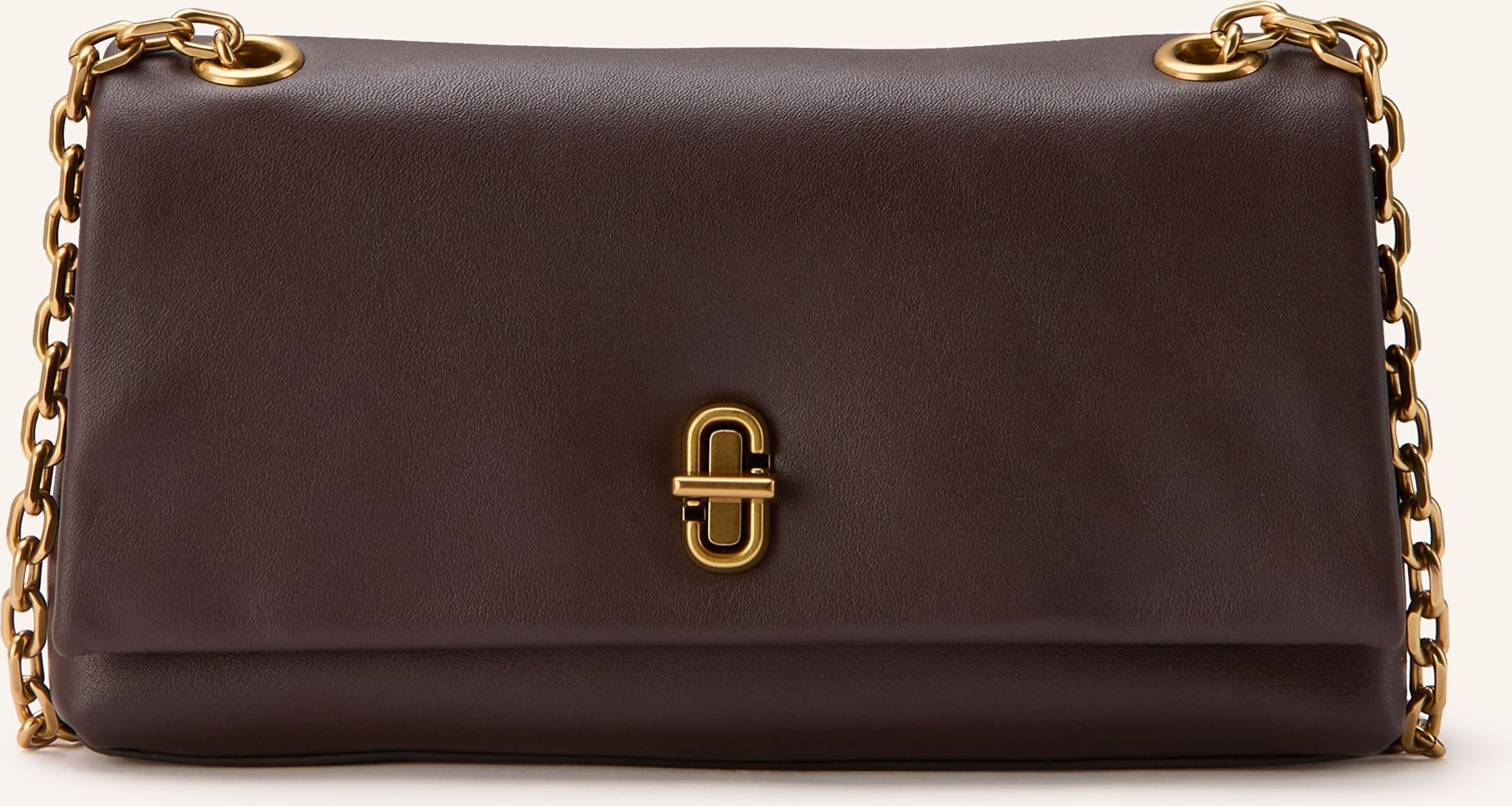 Marc Jacobs Schultertasche The Dual Chain Mini Bag braun