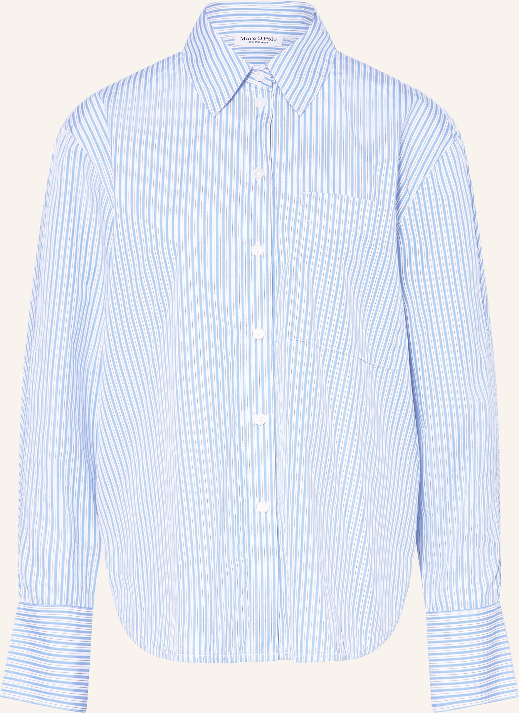 Marc O'polo Hemdbluse blau