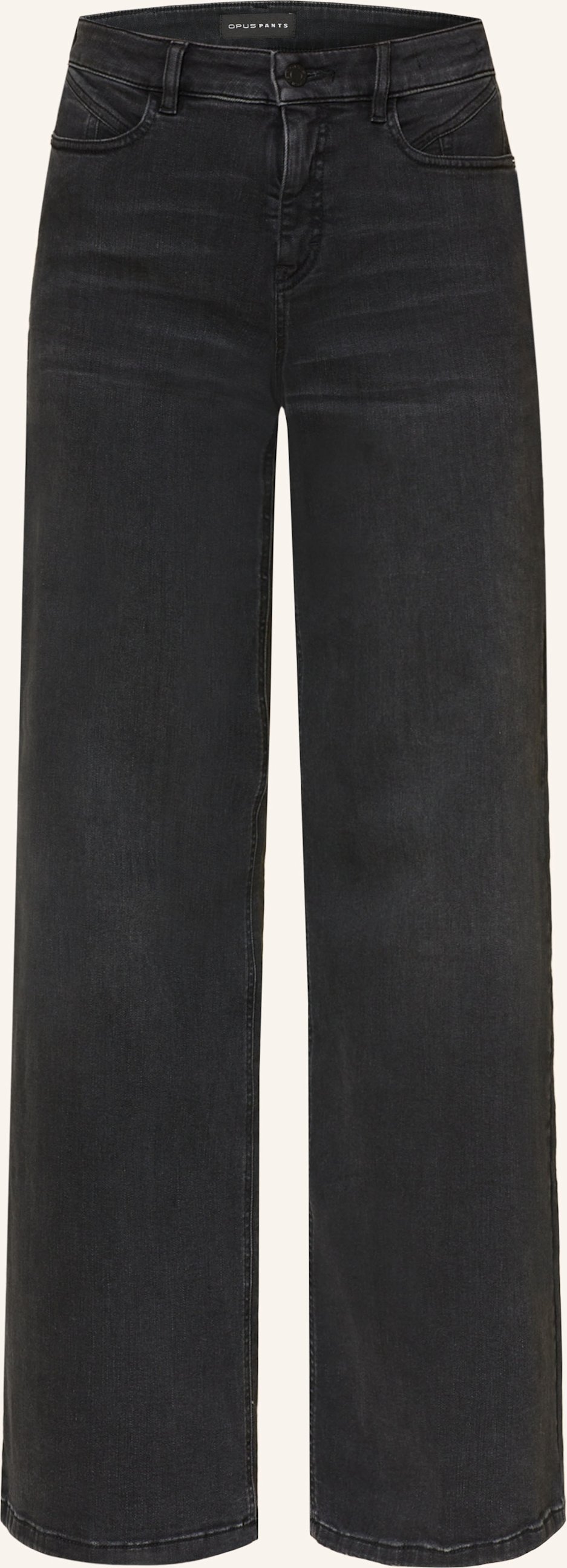 Opus Pants Wide Leg Jeans Melly Cool blau