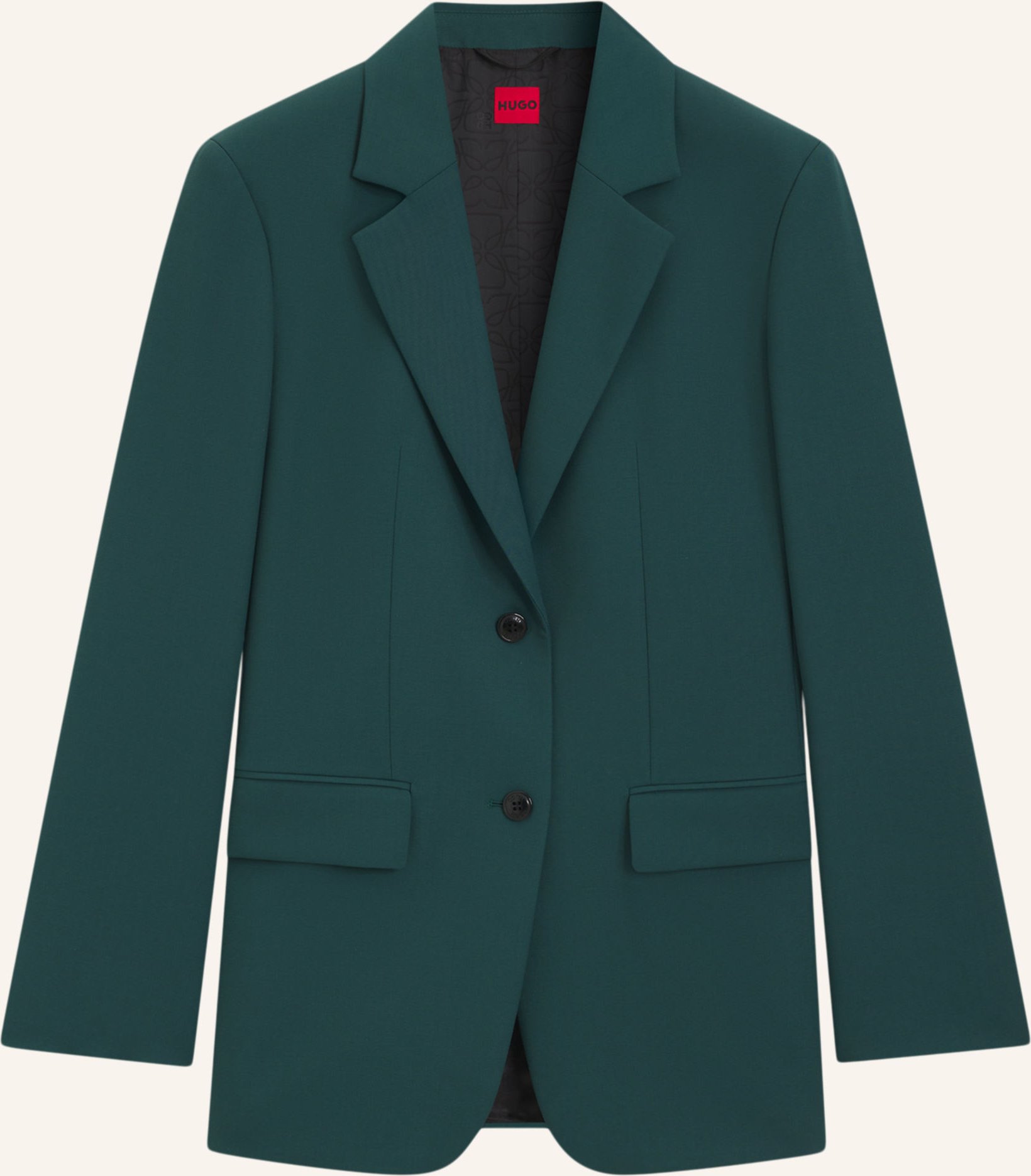 Hugo Blazer Areota Regular Fit gruen