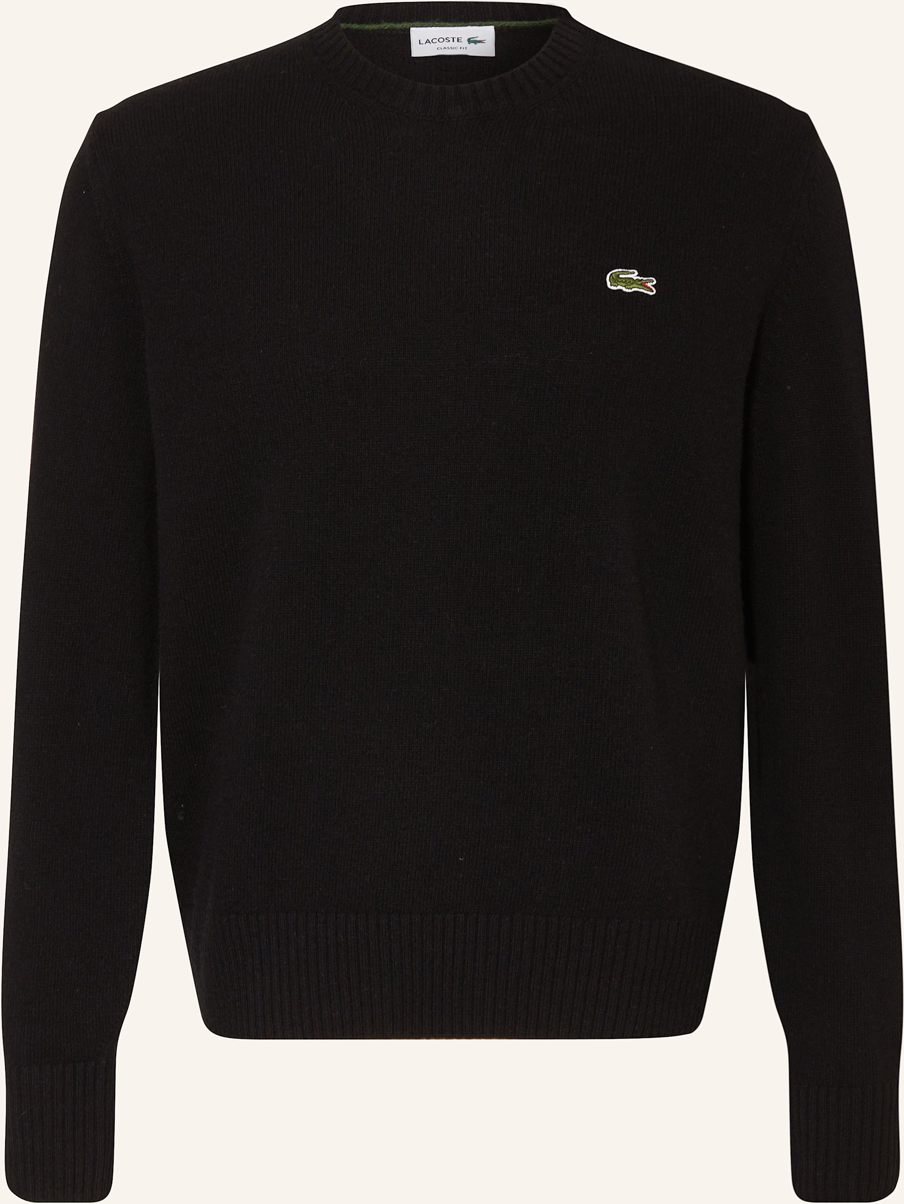 Lacoste Pullover schwarz