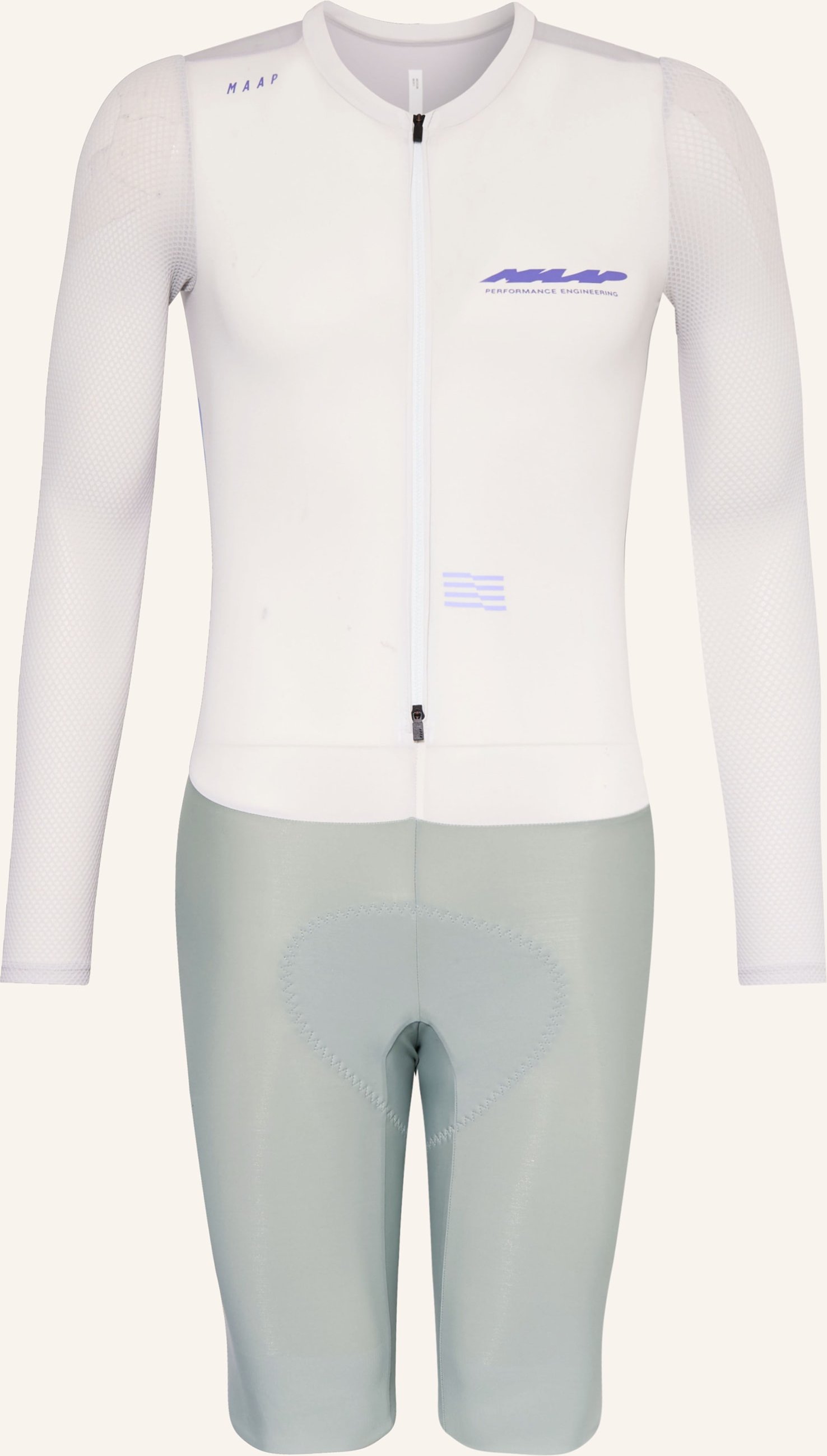 Maap Speedsuit Eclipse Pro Ls Race Mit Gepolstertem Einsatz grau