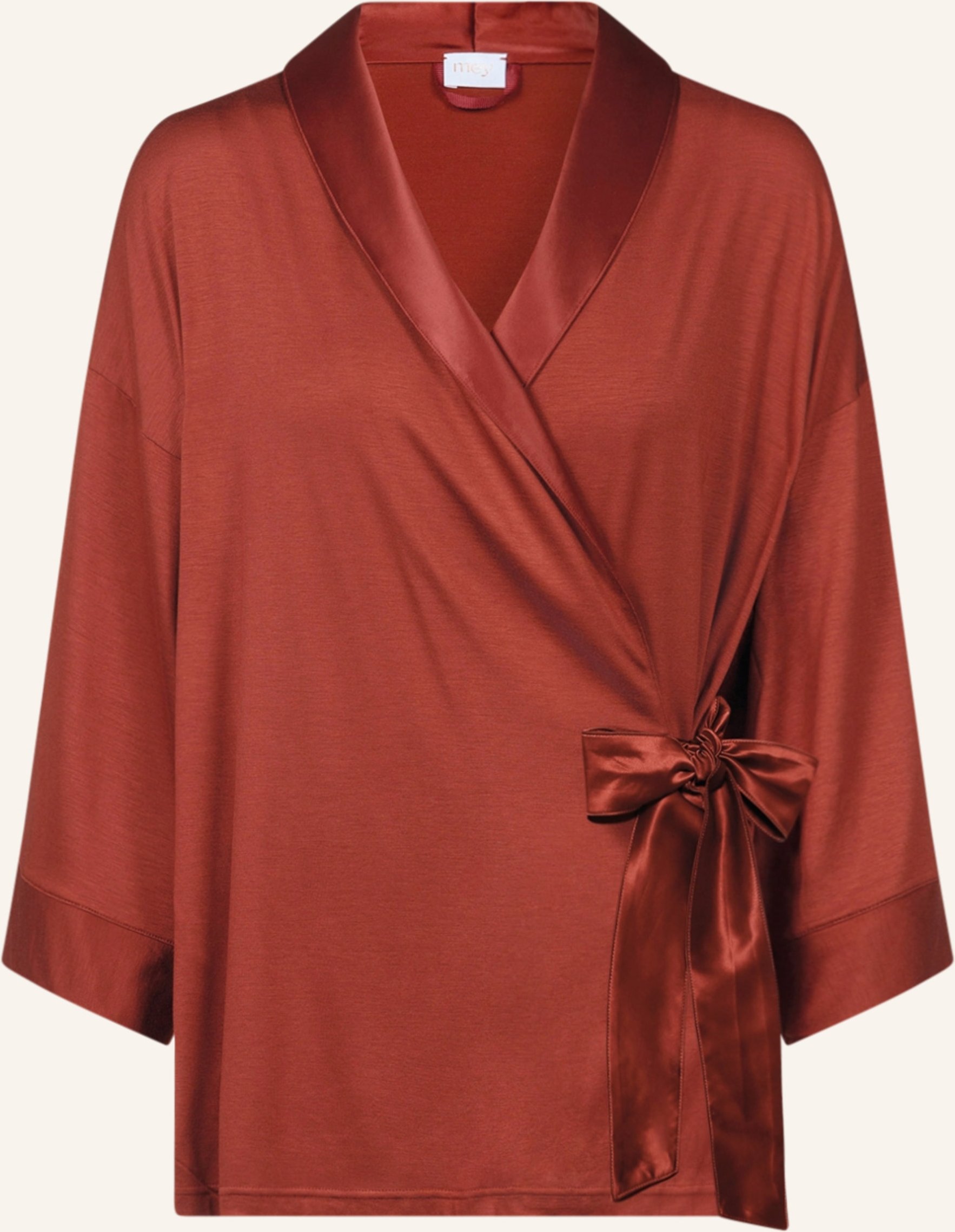 Mey Lounge-Jacke Serie Alena Mit 3/4-Arm rot