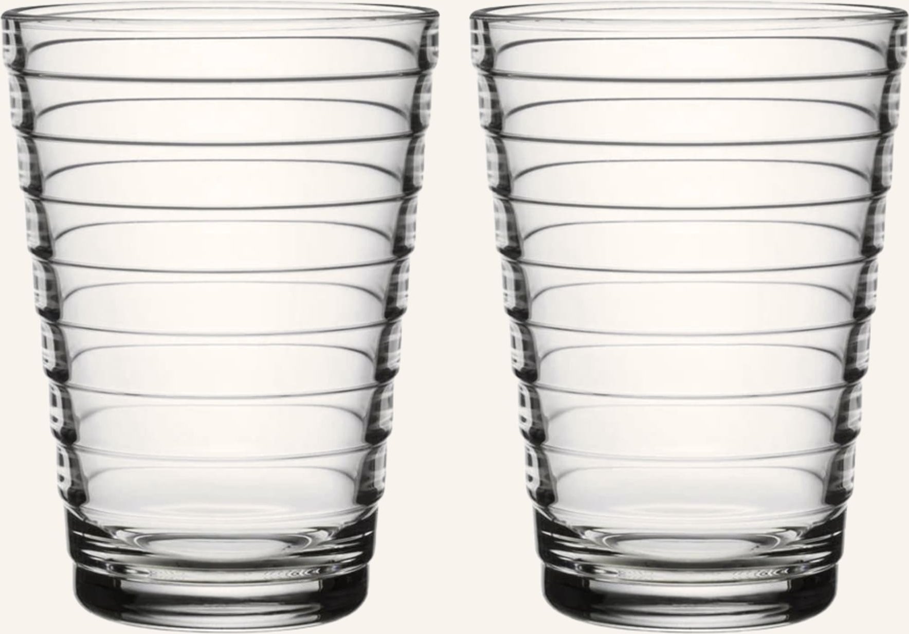 Iittala 2er-Set Trinkgläser Aino Aalto transparent