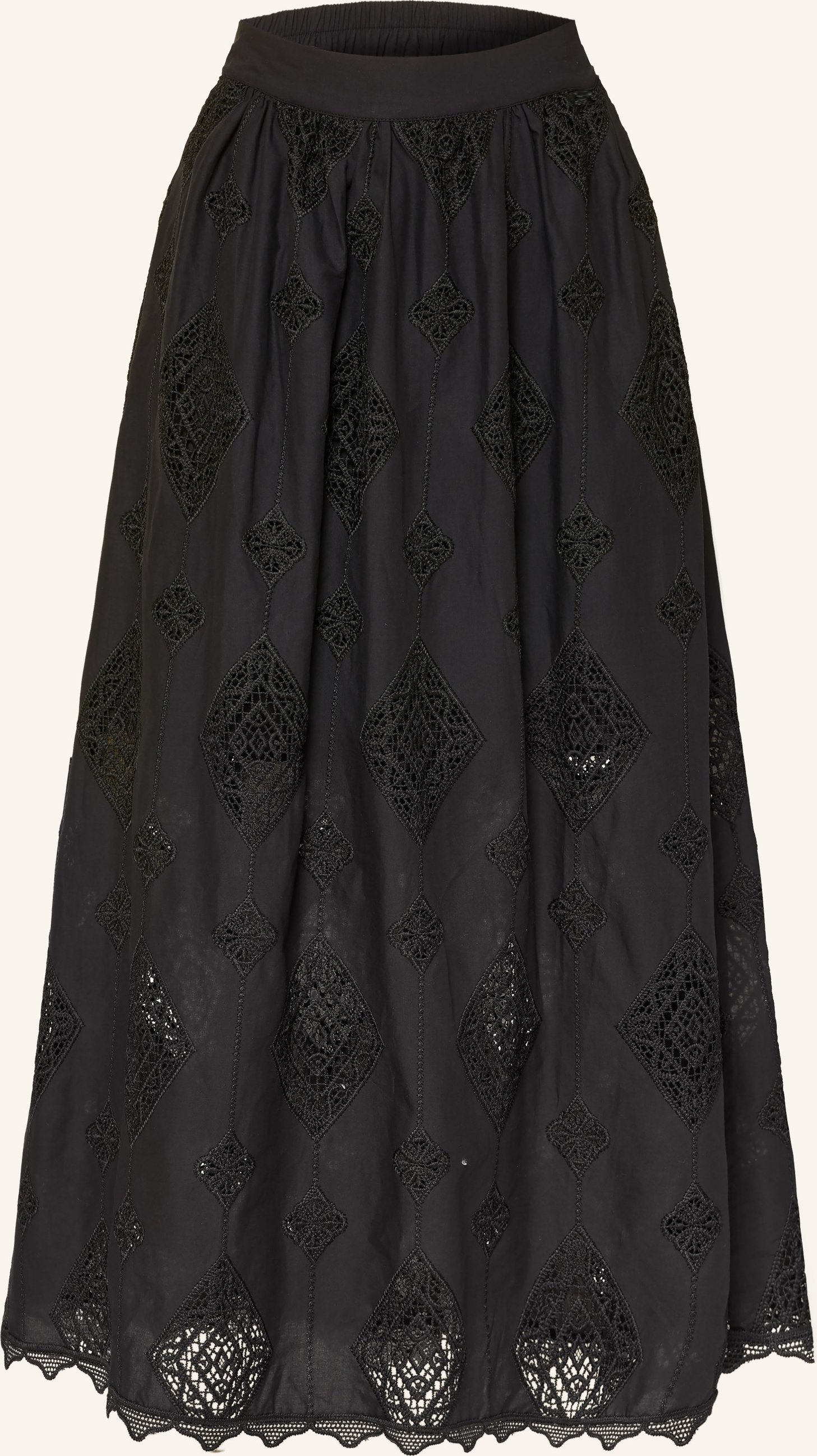 Ba&Sh Rock Mona Mit Lochspitze schwarz