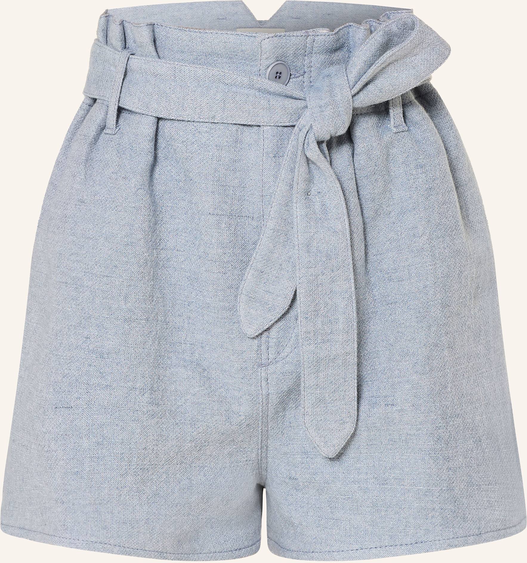 Drykorn Paperbag-Shorts Dubious blau