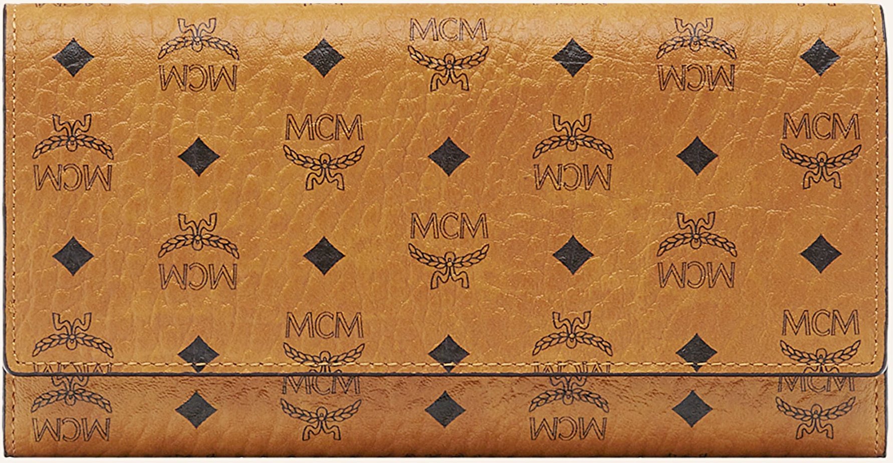 Mcm Geldbörse Aren Visetos braun