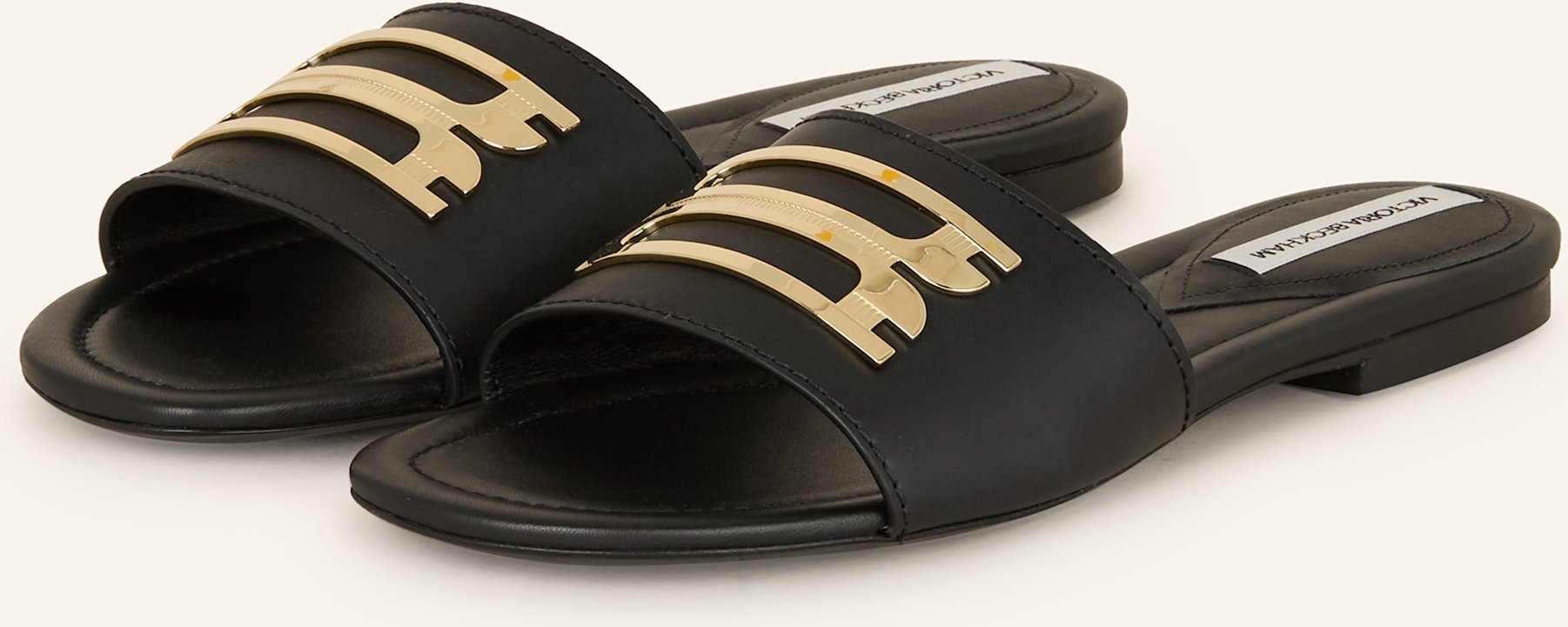 Victoria Beckham Pantoletten schwarz