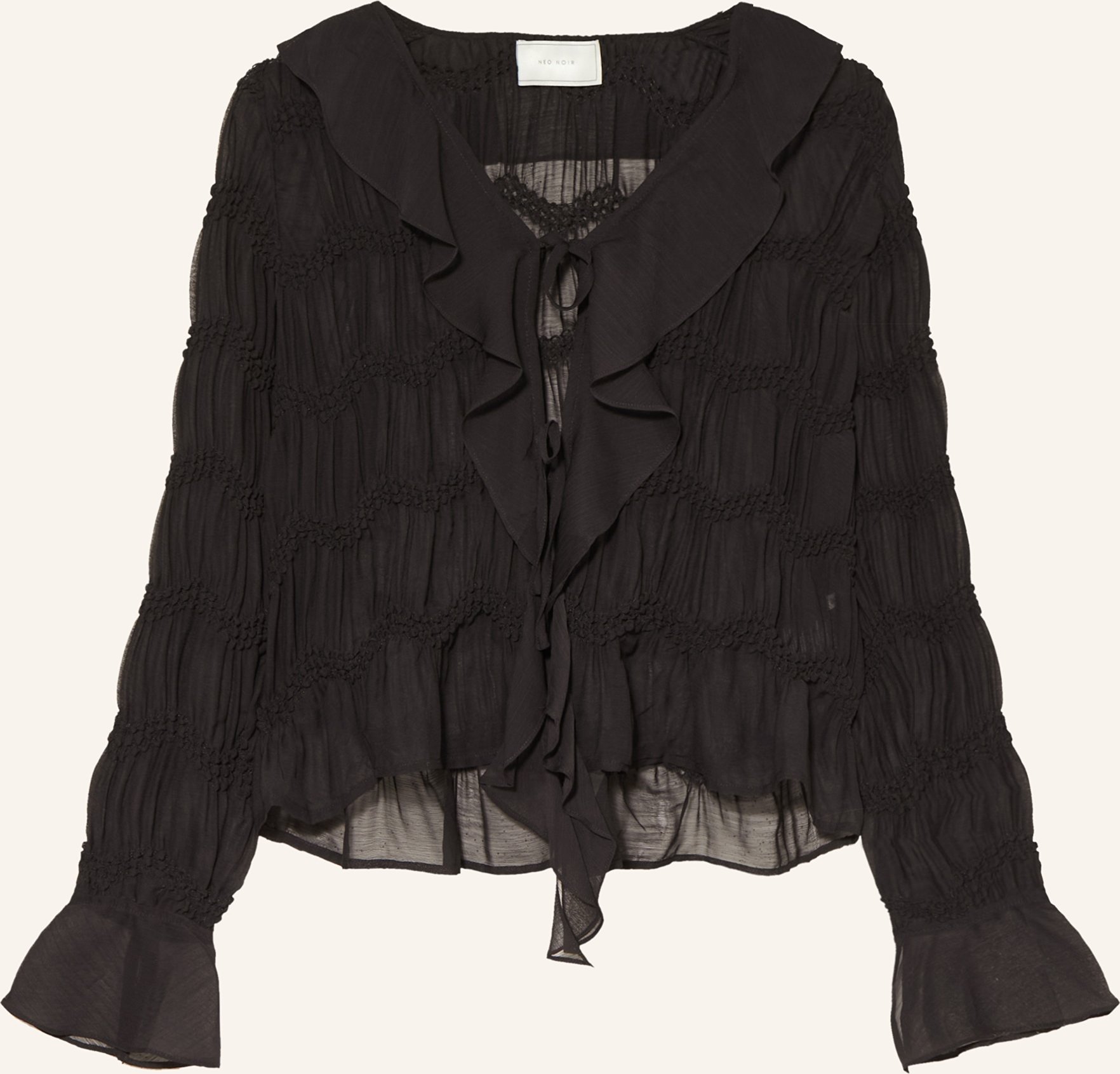 Neo Noir Bluse Anika schwarz