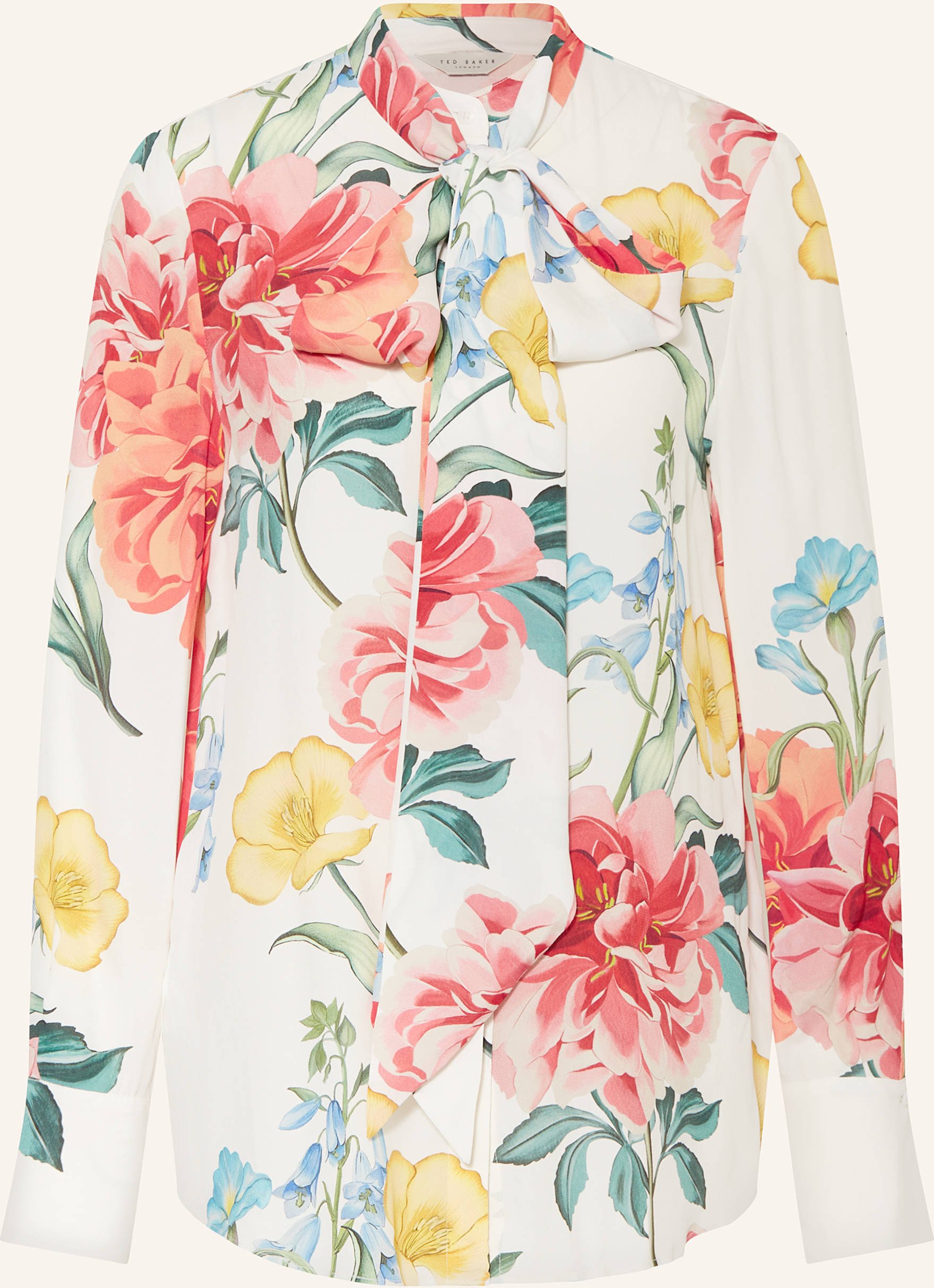 Thumbnail - Ted Baker Schluppenbluse Luusile weiss