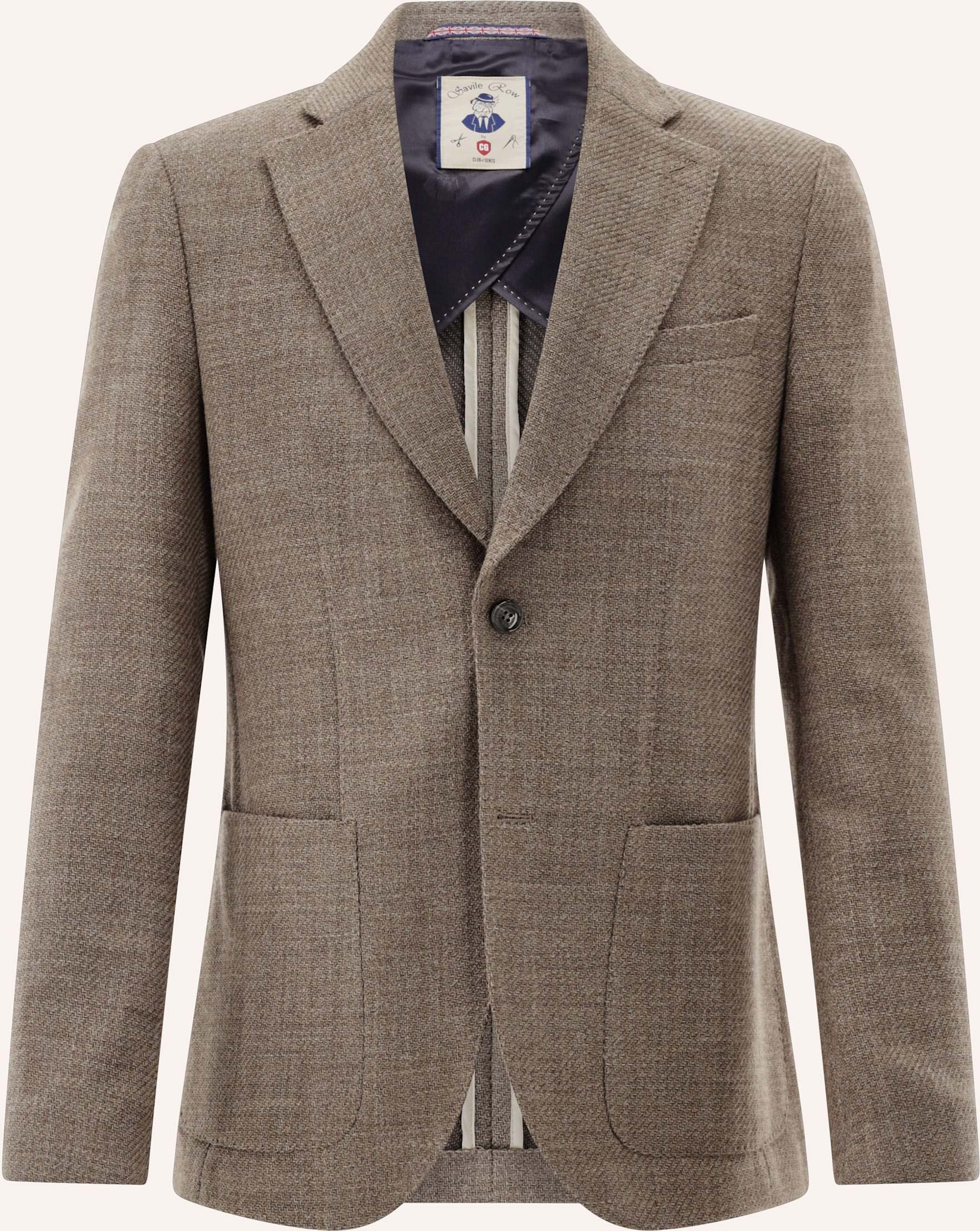 Cg - Club Of Gents Sakko Cg Conley Sv Slim Fit braun