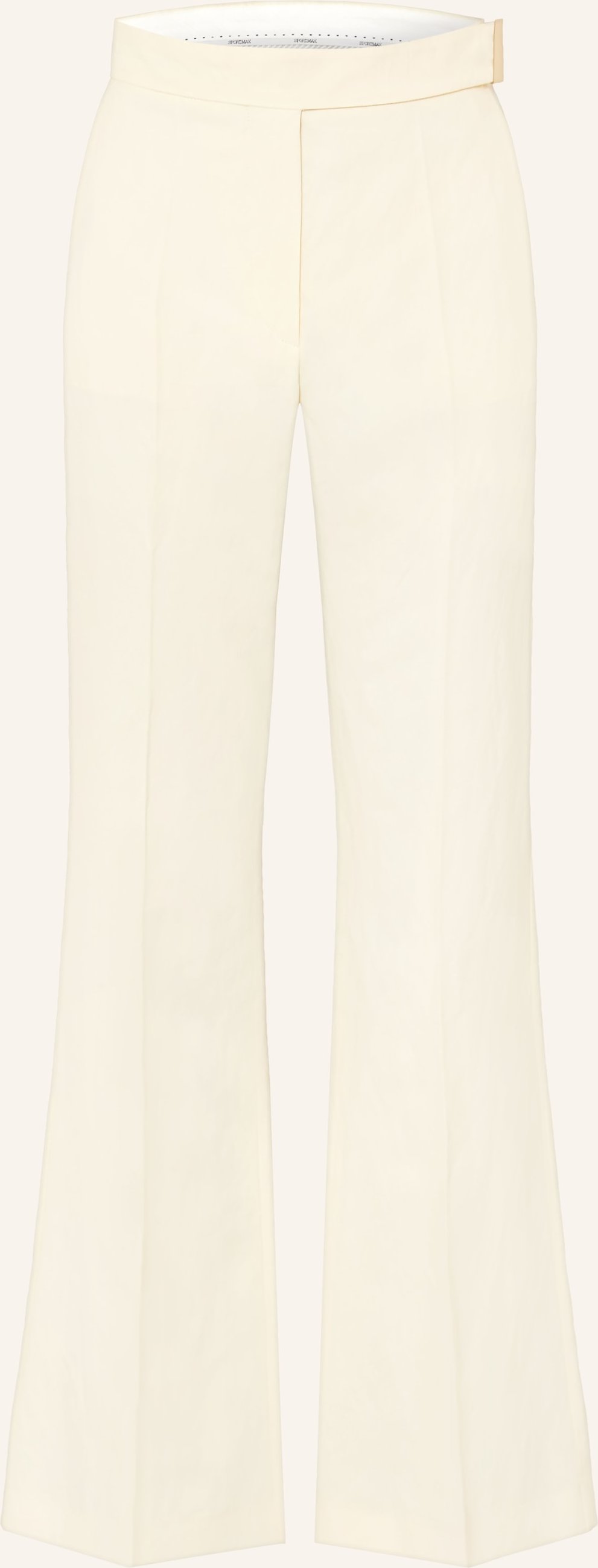Sportmax Bootcut-Hose Piacere gelb