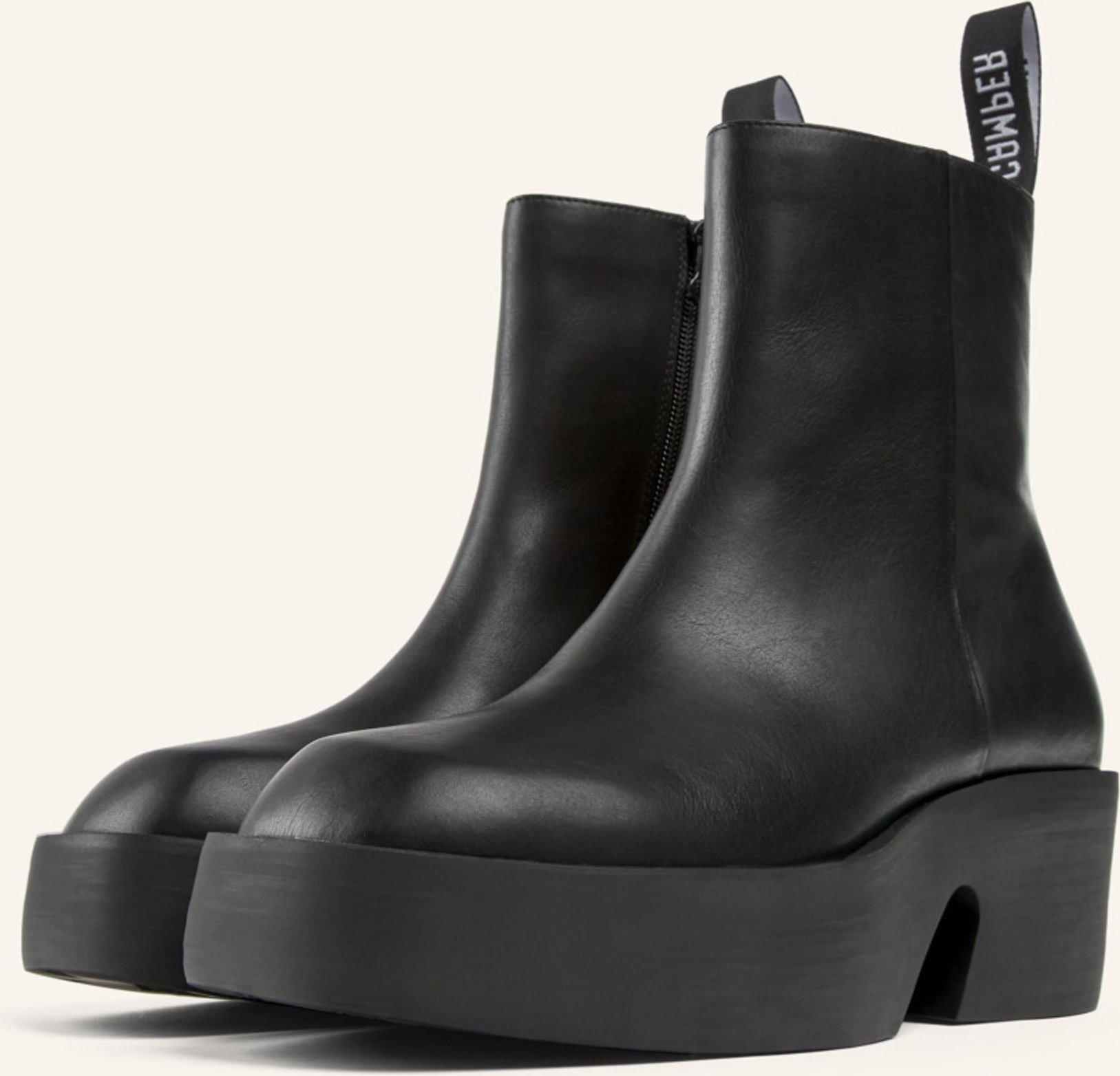 Camper Stiefeletten Billie schwarz