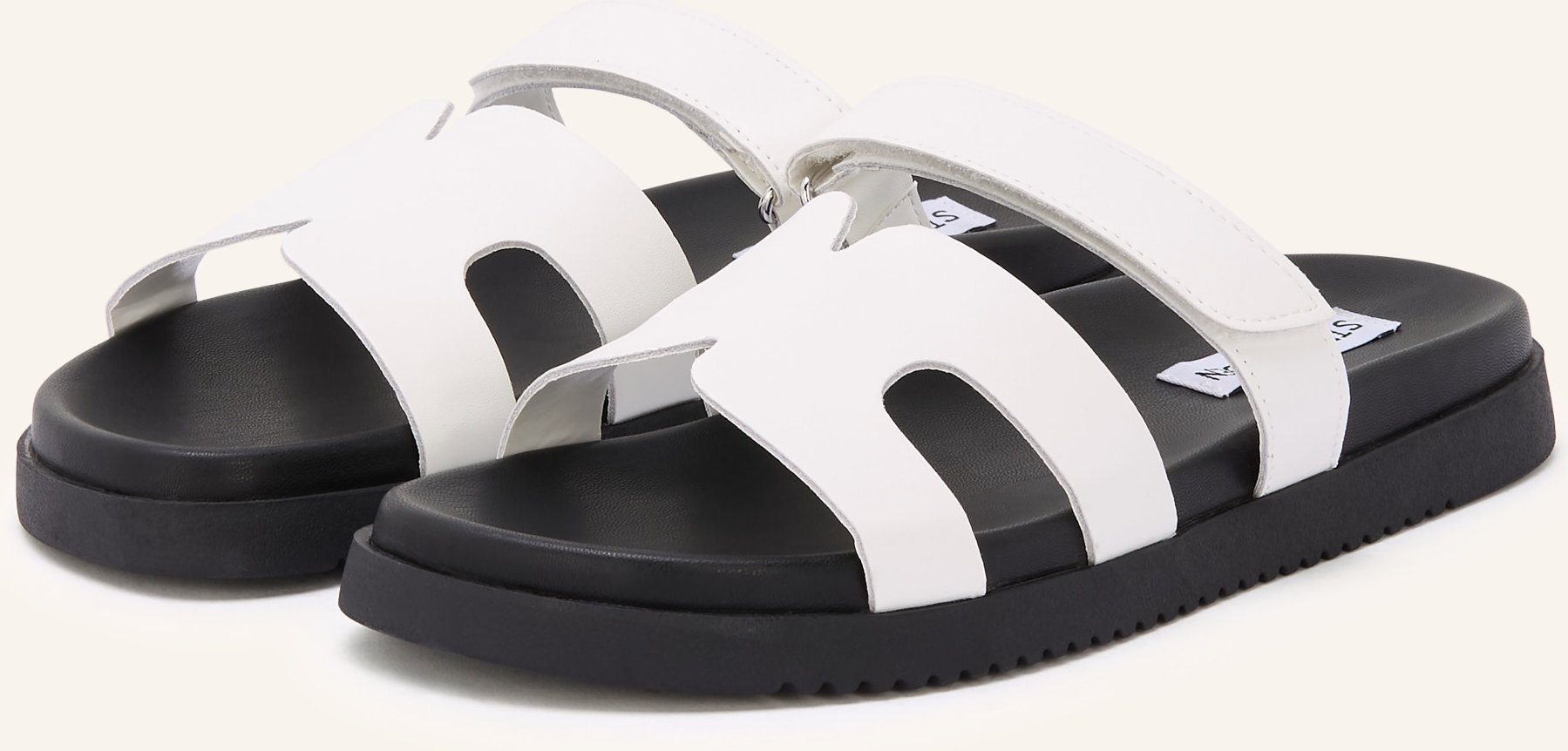 Steve Madden Pantoletten Missile weiss