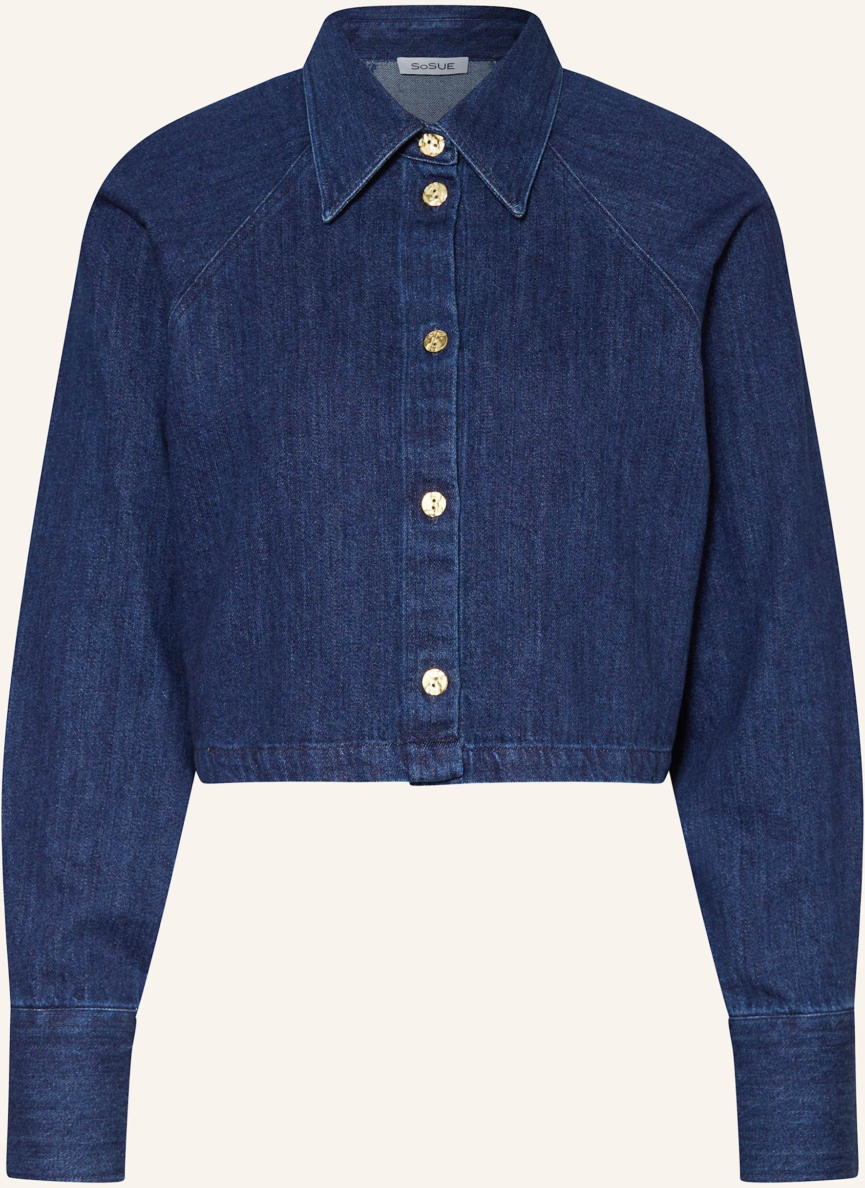 Sosue Jeansbluse Hanna blau