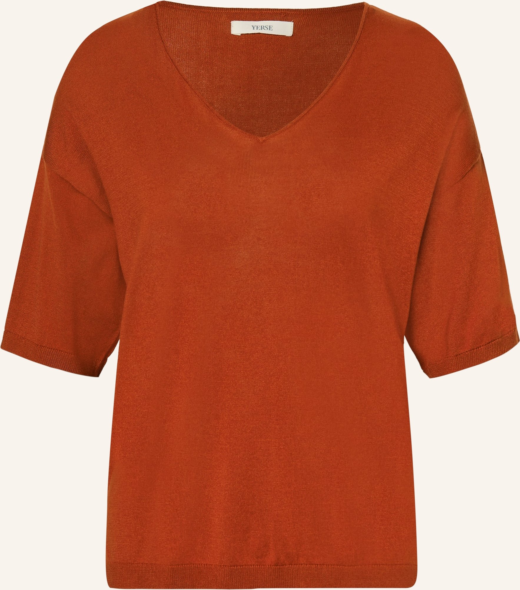 Yerse Pullover Aloe Mit 3/4-Arm braun