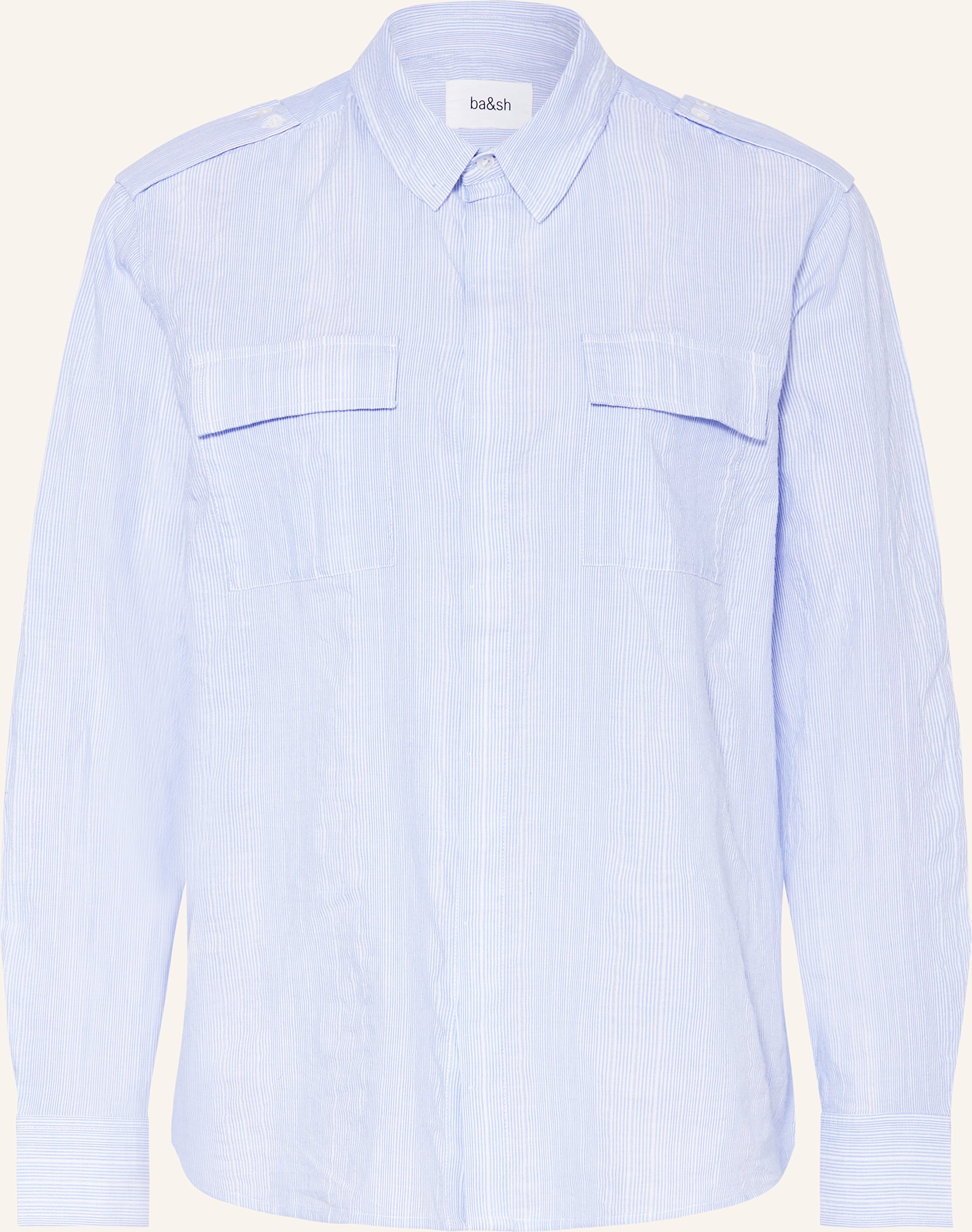 Ba&Sh Hemdbluse blau