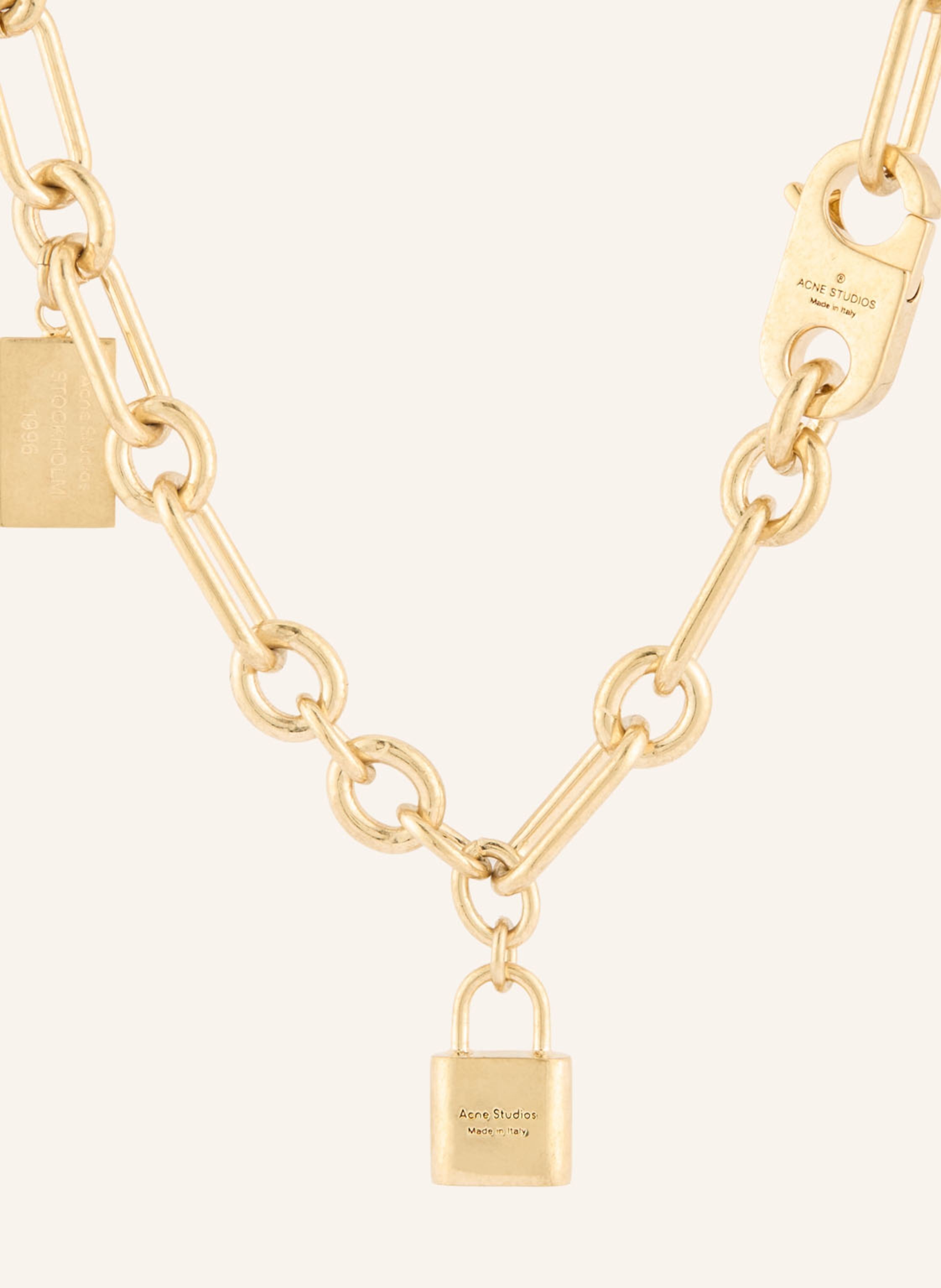 Acne Studios Halskette gold