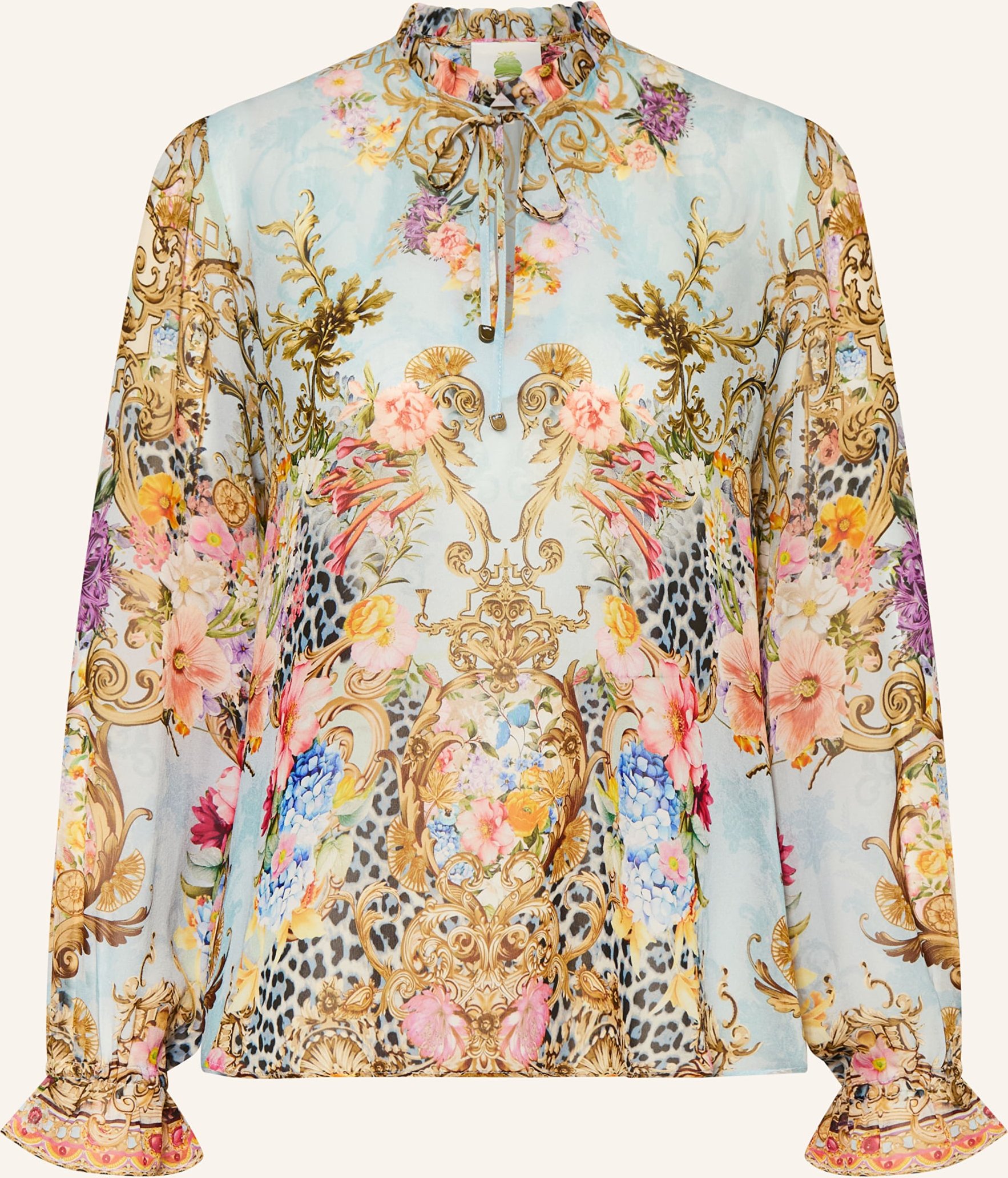 Princess Goes Hollywood Blusenshirt Aus Seide blau