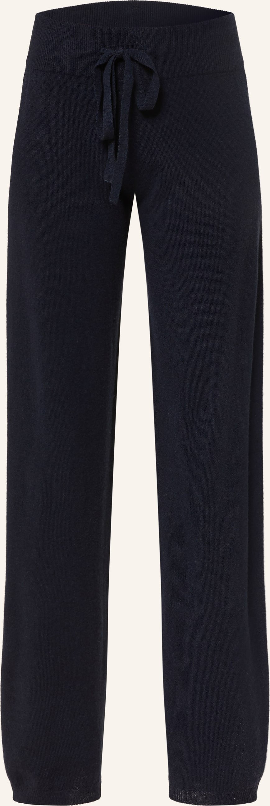 Black Palms Strickhose Cashi Mit Cashmere blau