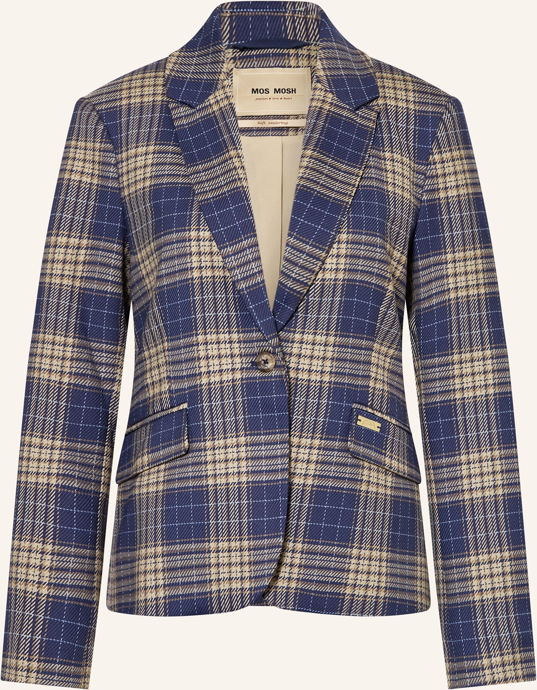 Mos Mosh Blazer Lake blau