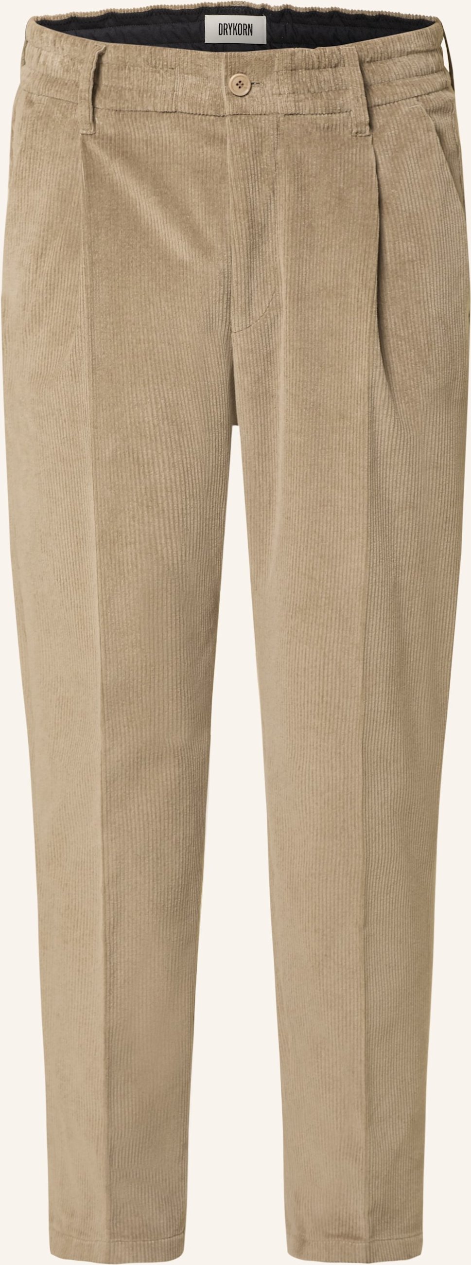 Drykorn Anzughose Chasy Aus Cord Extra Slim Fit beige