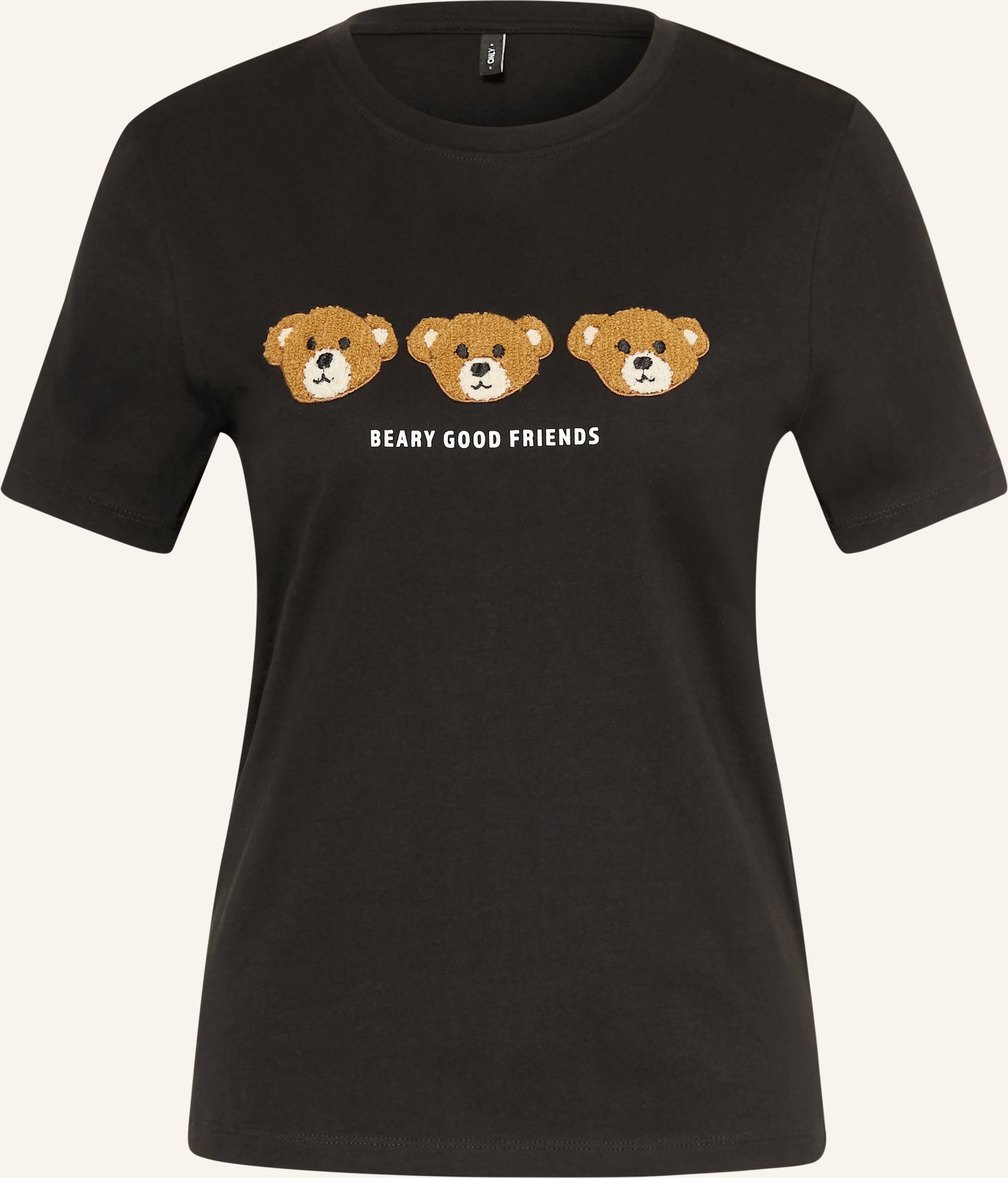 Only T-Shirt schwarz