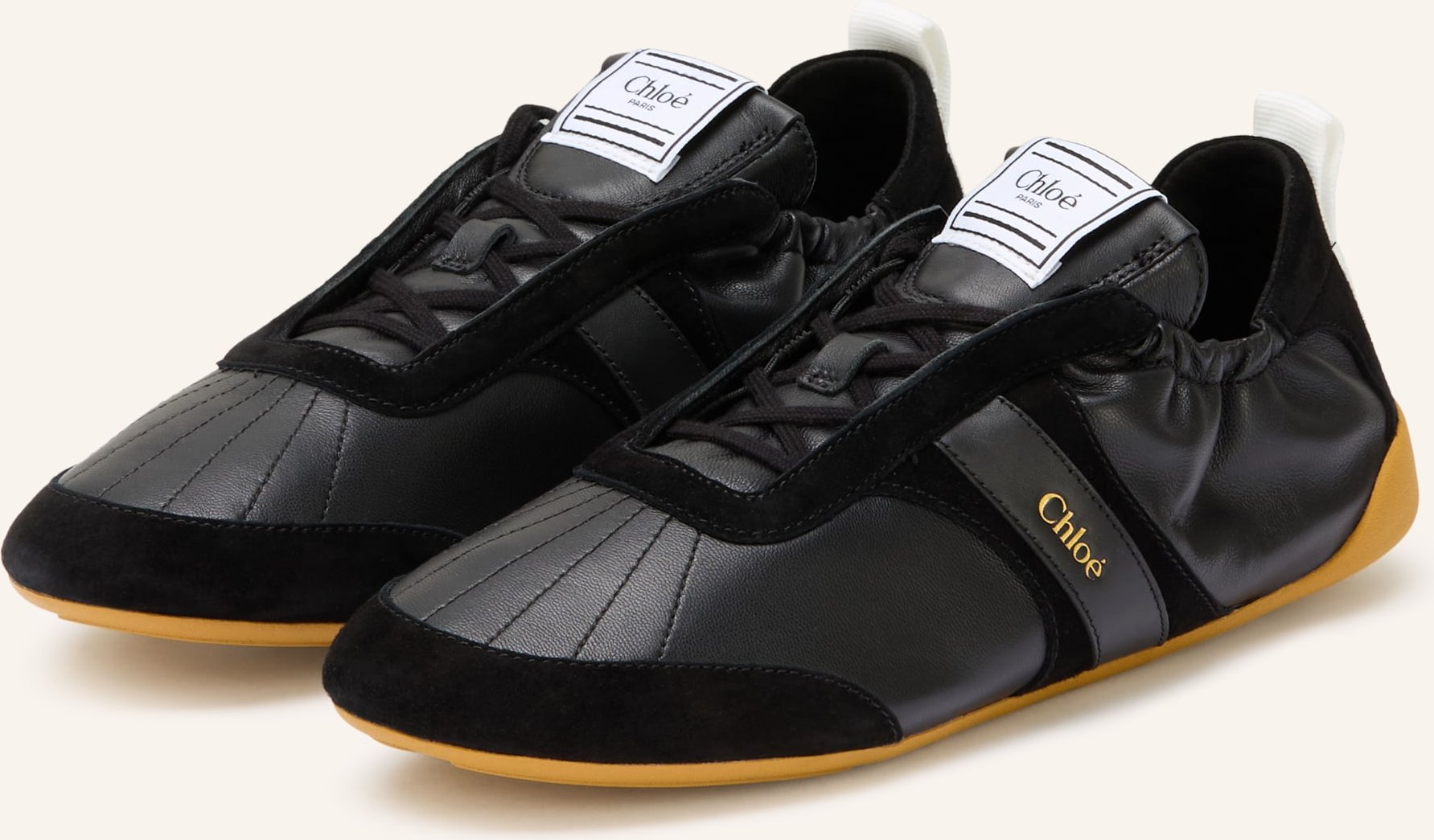 Chloé Sneaker Chloé Kick schwarz