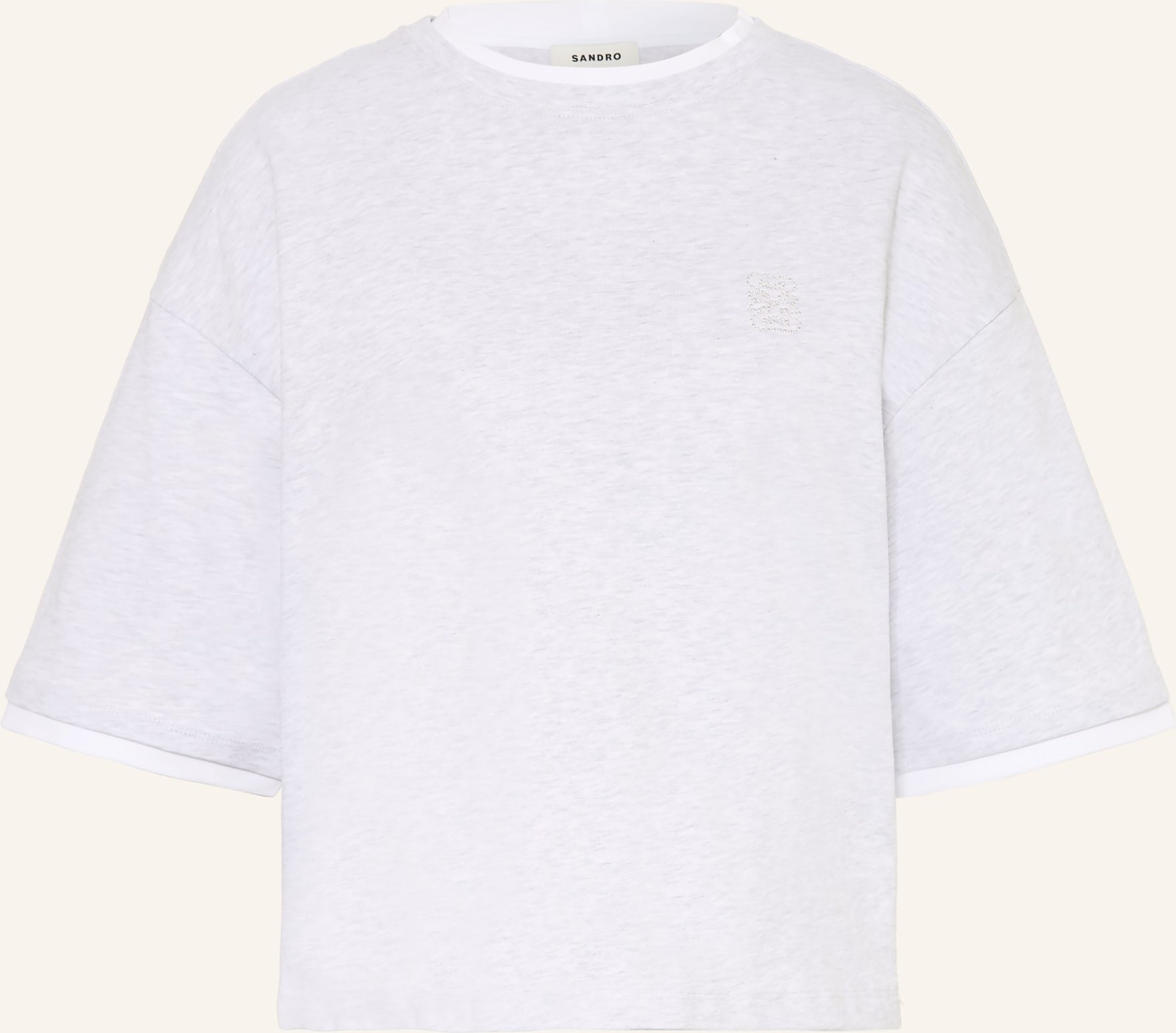 Sandro T-Shirt grau