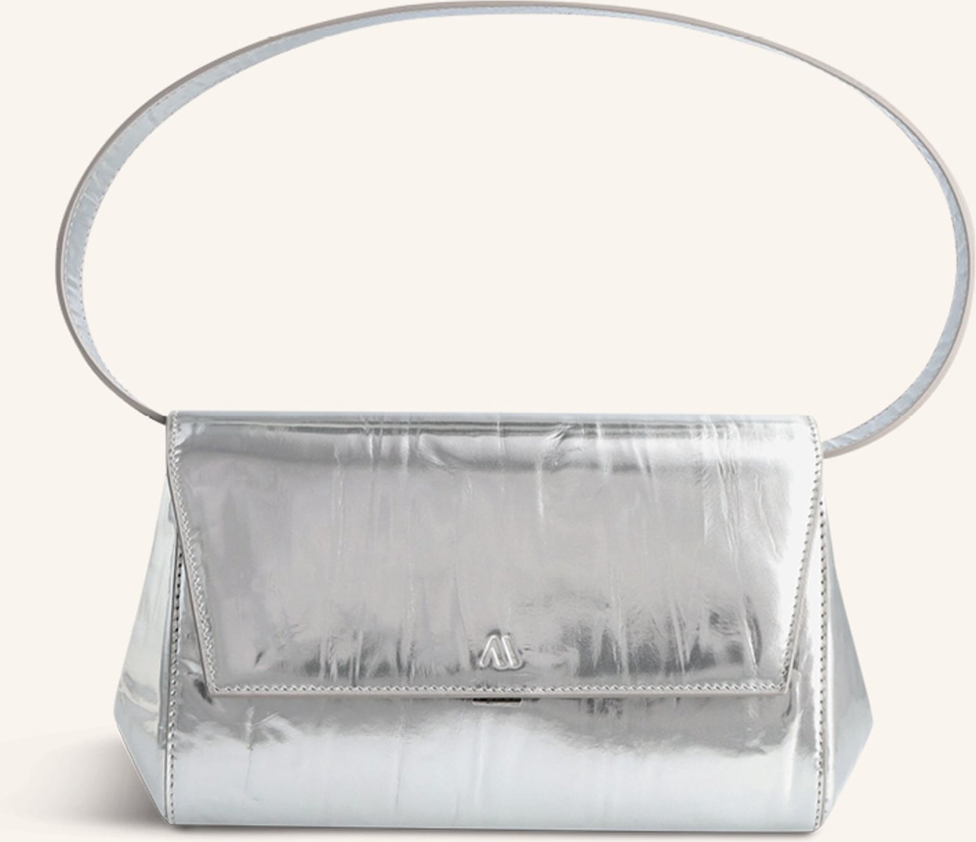 Kaai Umhängetasche Ikon Clutch silber