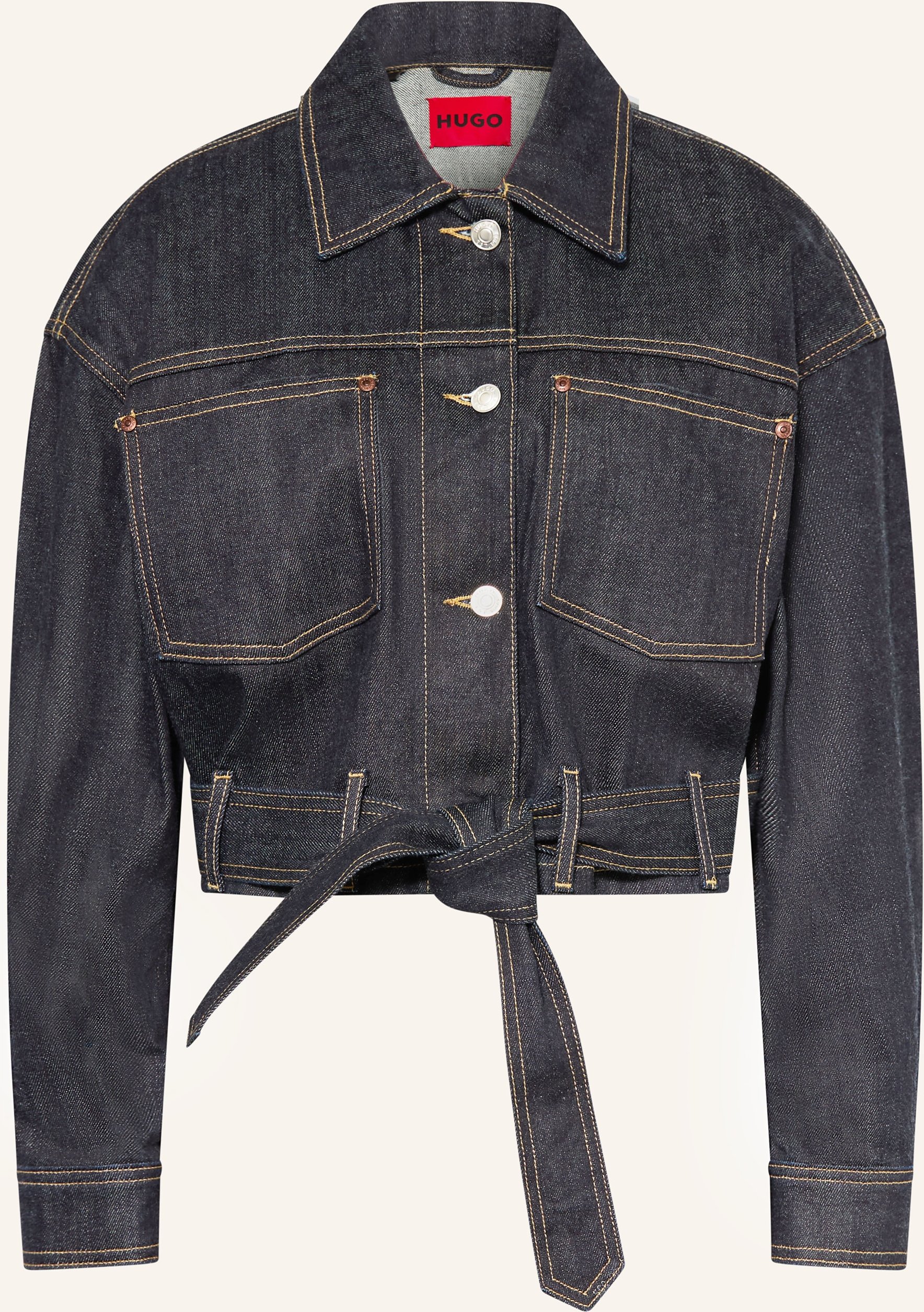 Hugo Jeansjacke Galata blau