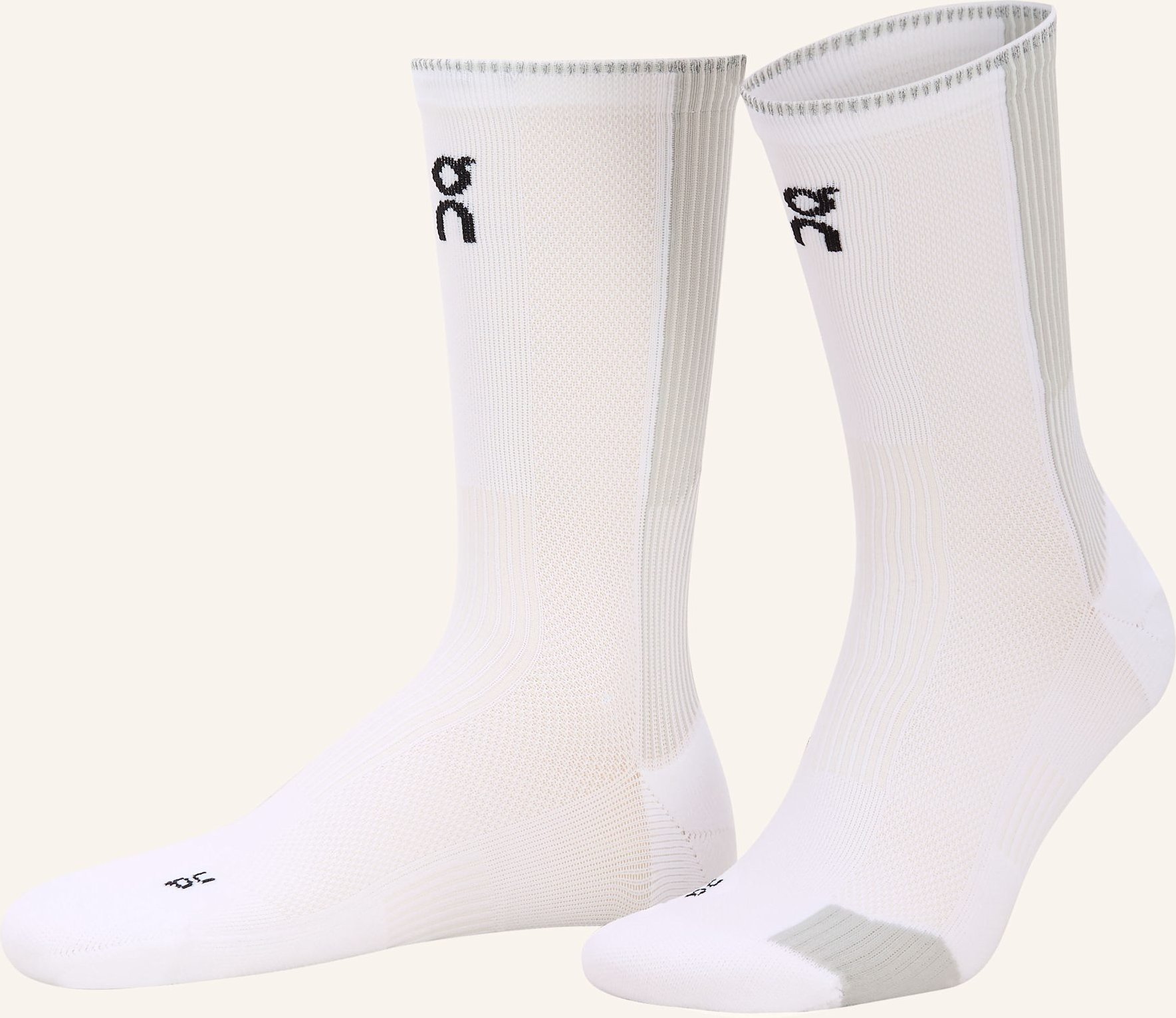 On Laufsocken Performance weiss