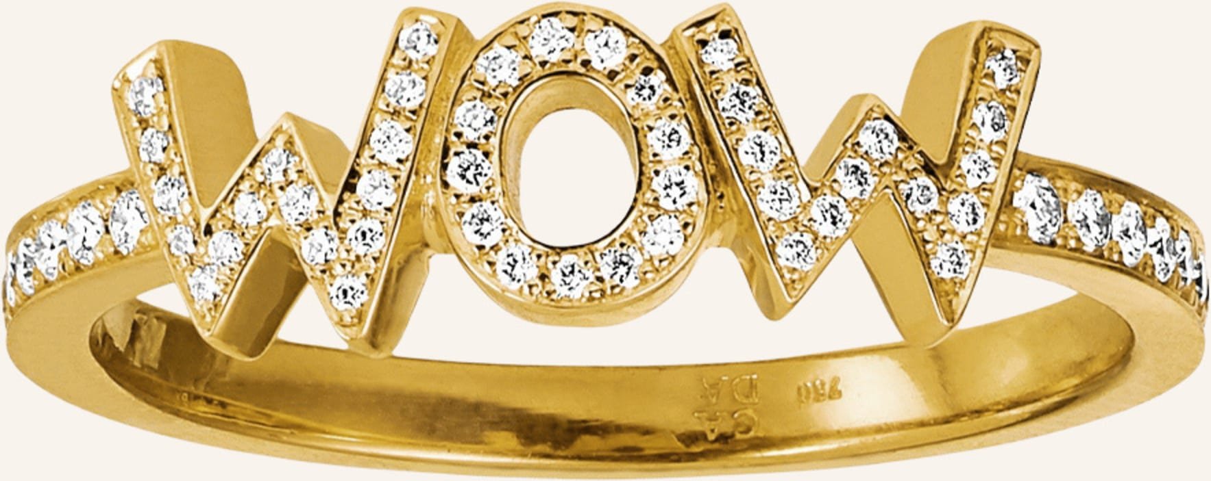 Cada Ring Wow Mom gold
