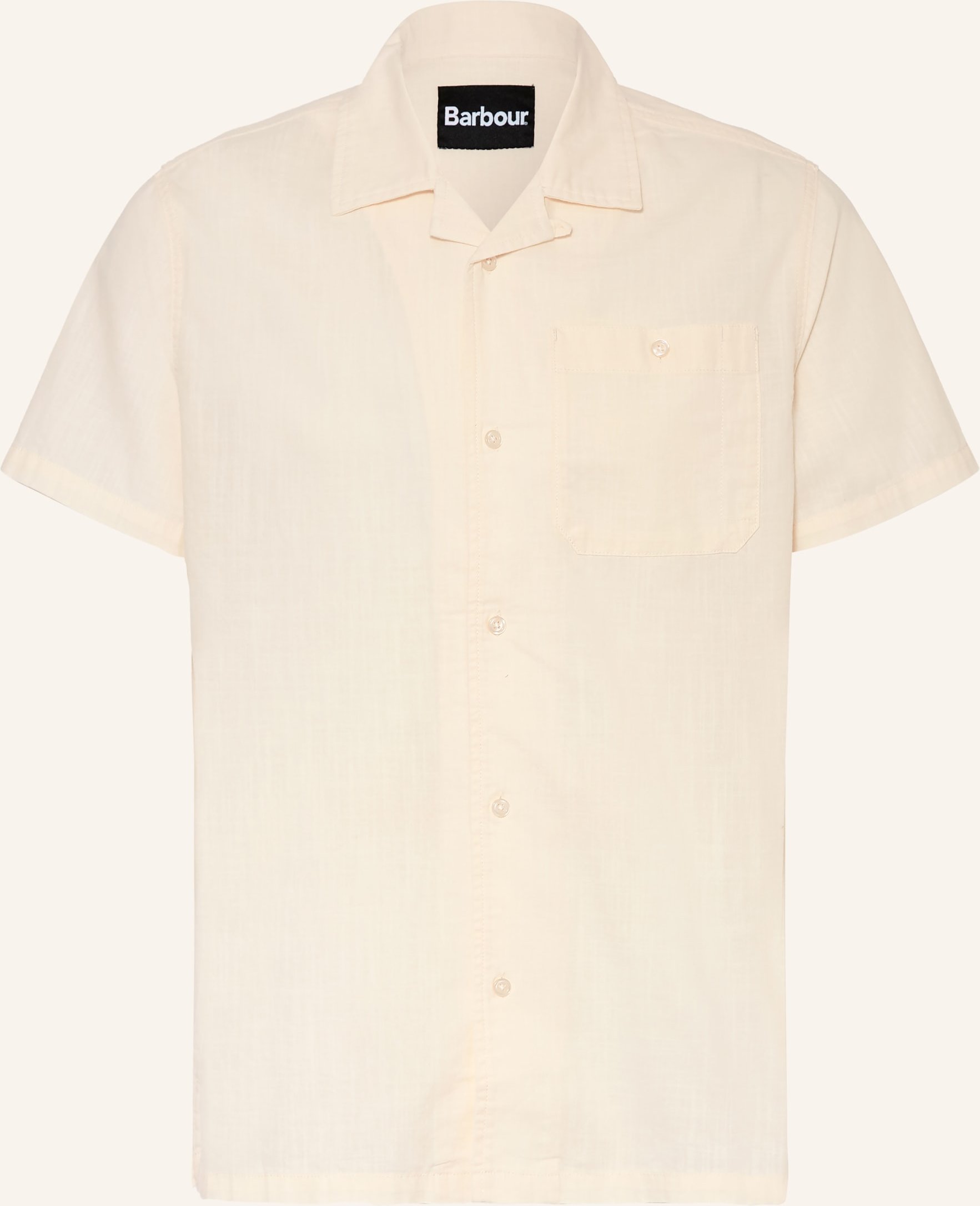 Barbour Resorthemd Parkvale Comfort Fit weiss