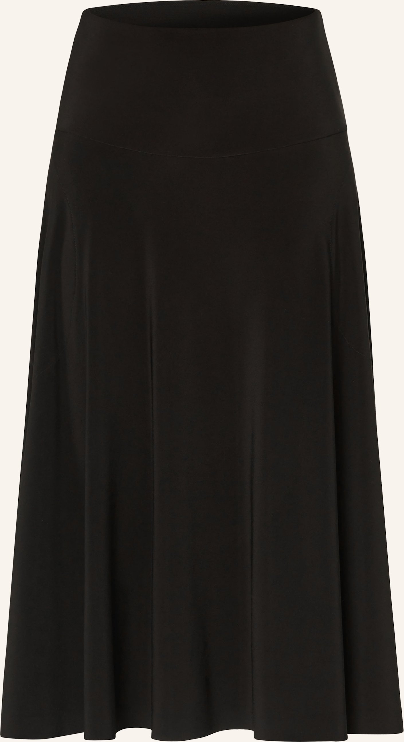 Norma Kamali Jerseyrock schwarz