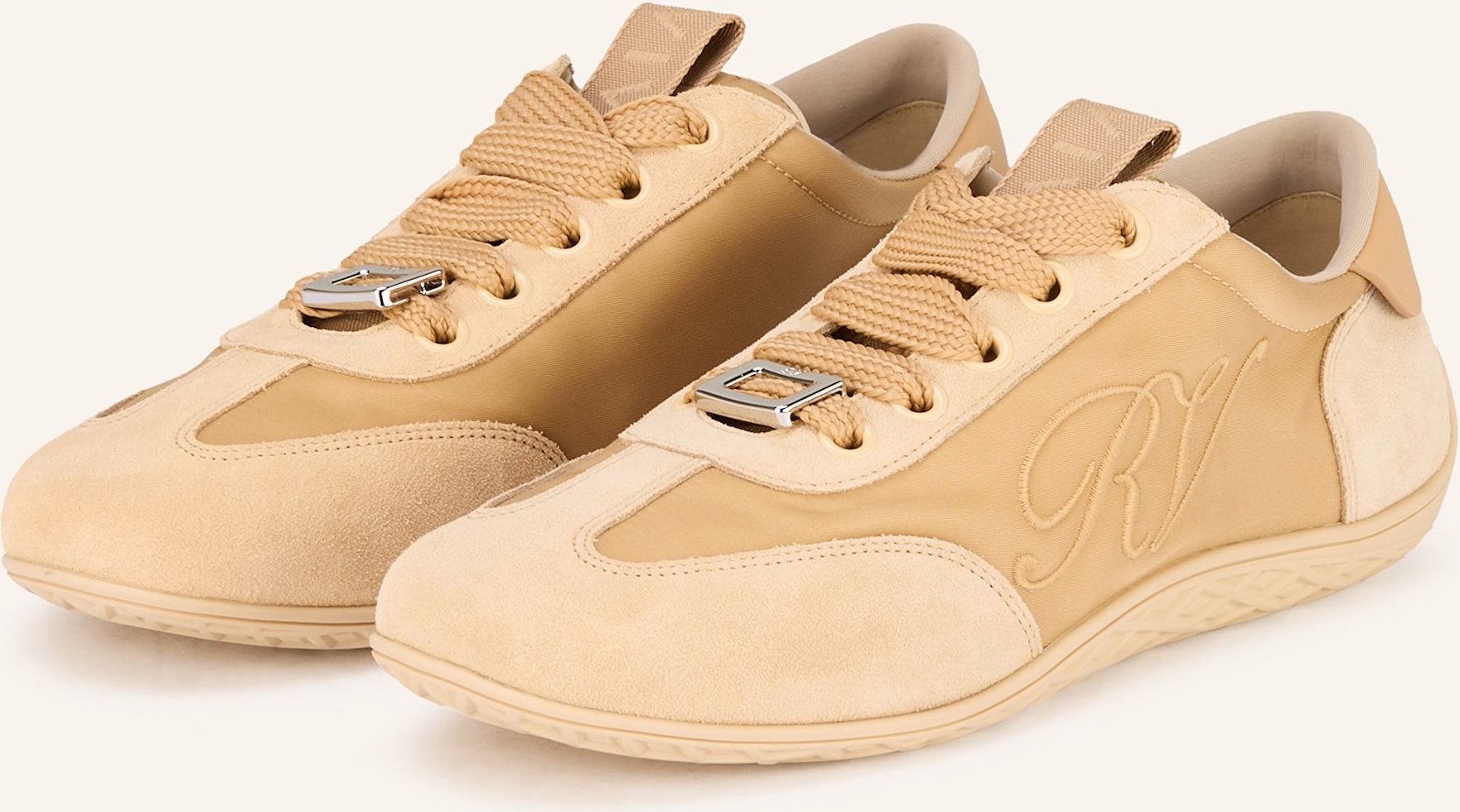 Thumbnail - Roger Vivier Sneaker Viv beige