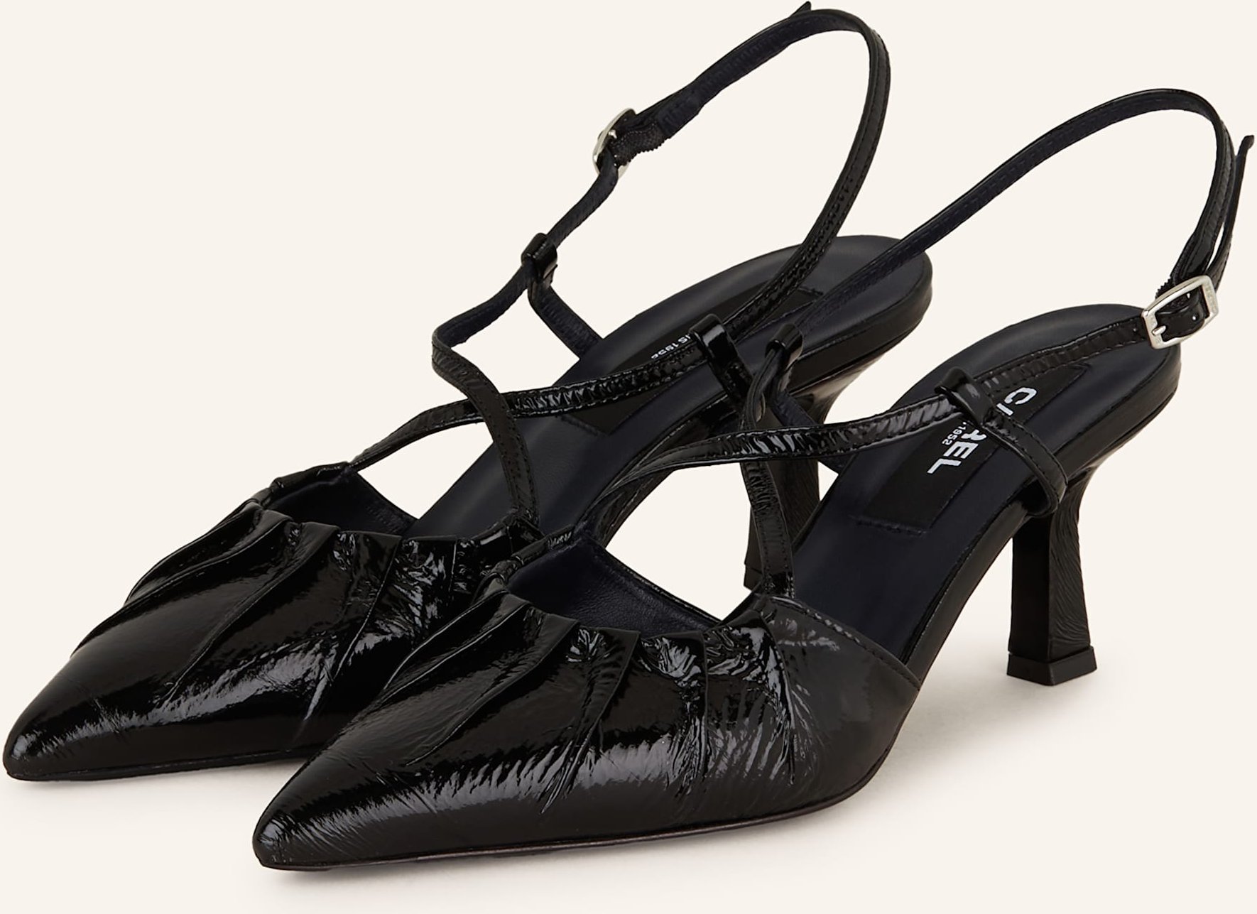 Carel Slingpumps Neri schwarz
