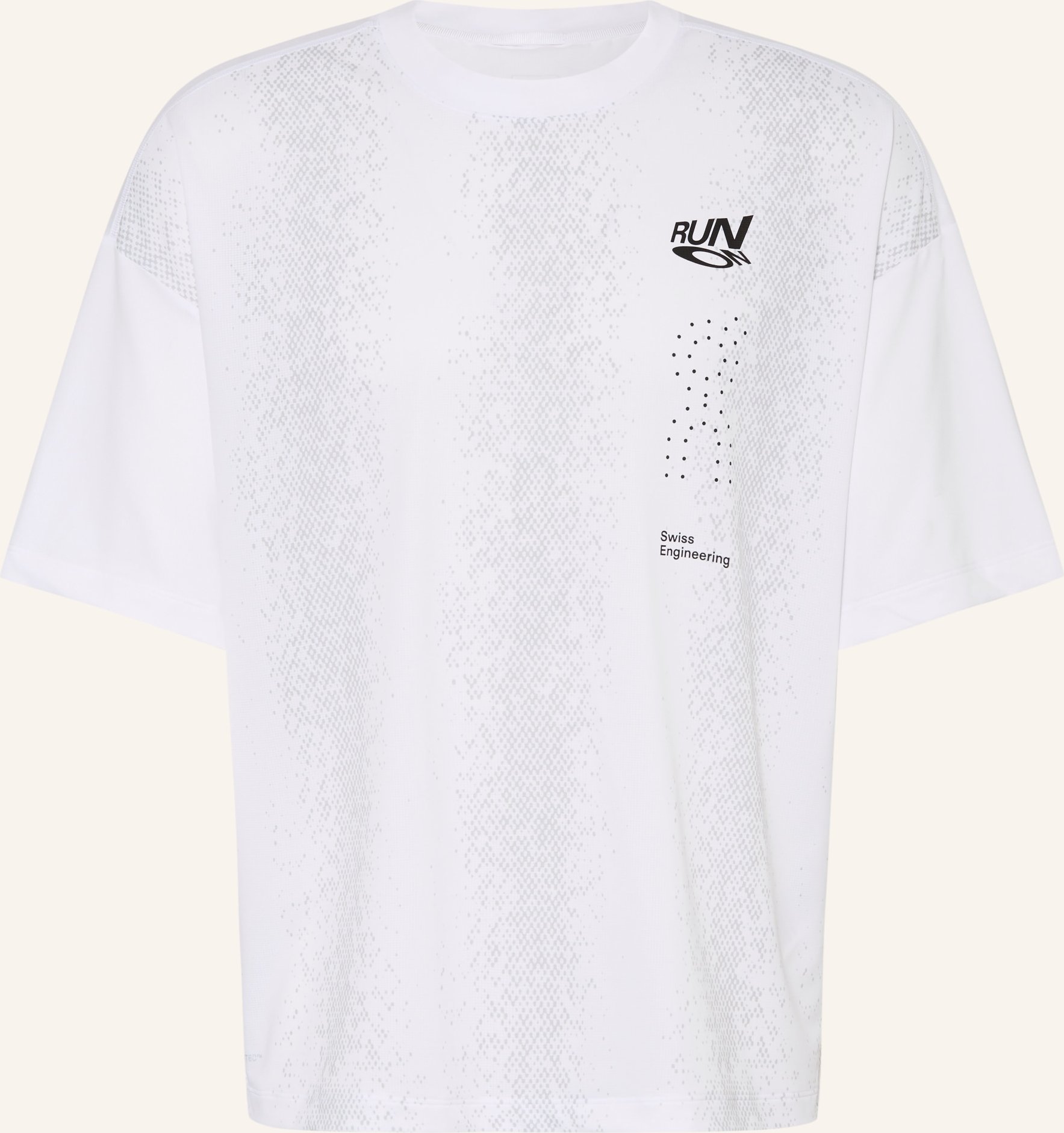 On Laufshirt Performance Volt-T weiss