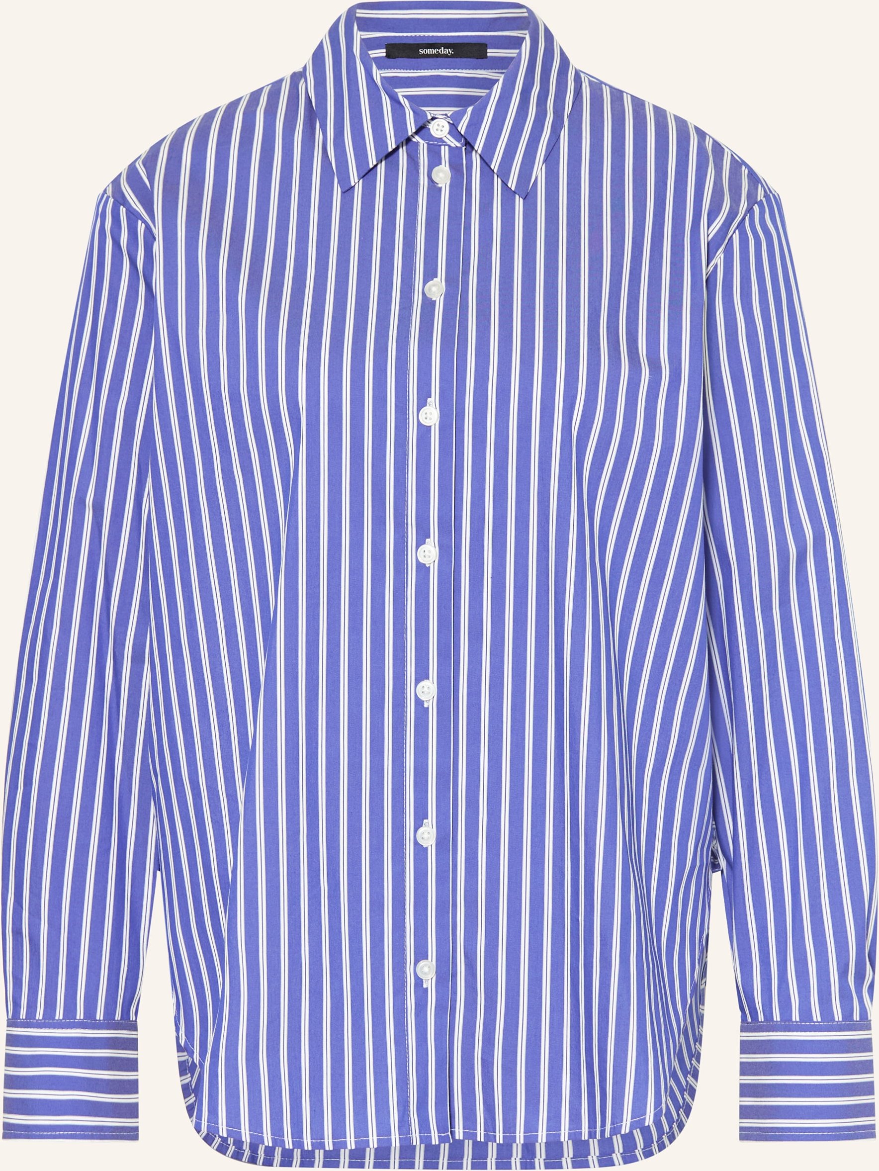 Someday Hemdbluse Zivian blau