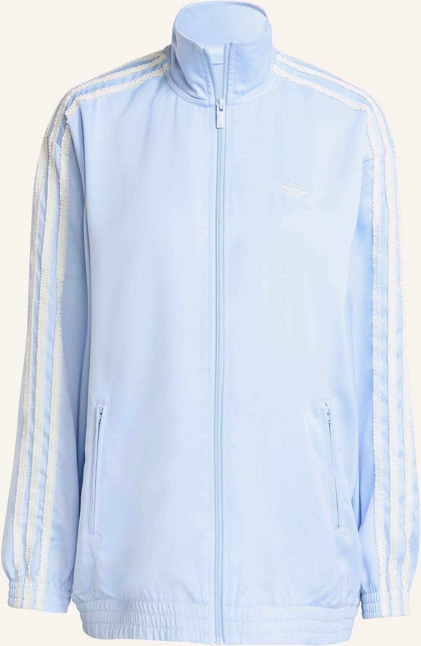 Thumbnail - Adidas Originals Adidas Originals Satin Firebird Trainingsjacke Gerafft 3-Streifen blau