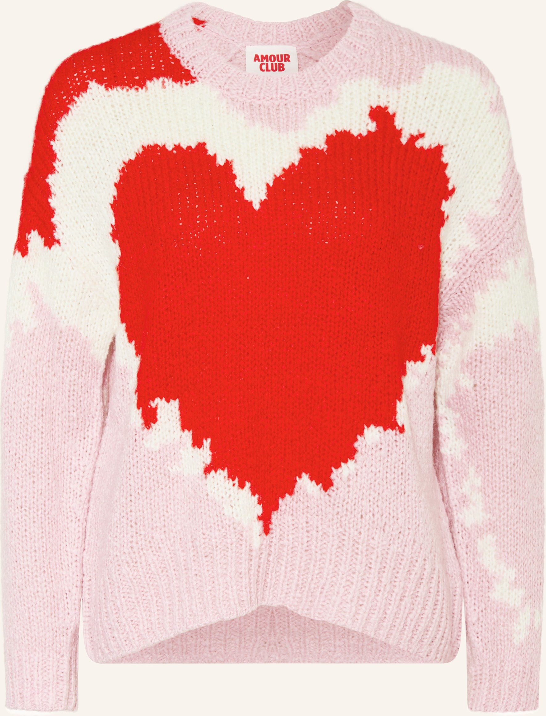 Thumbnail - Oui Pullover rosa