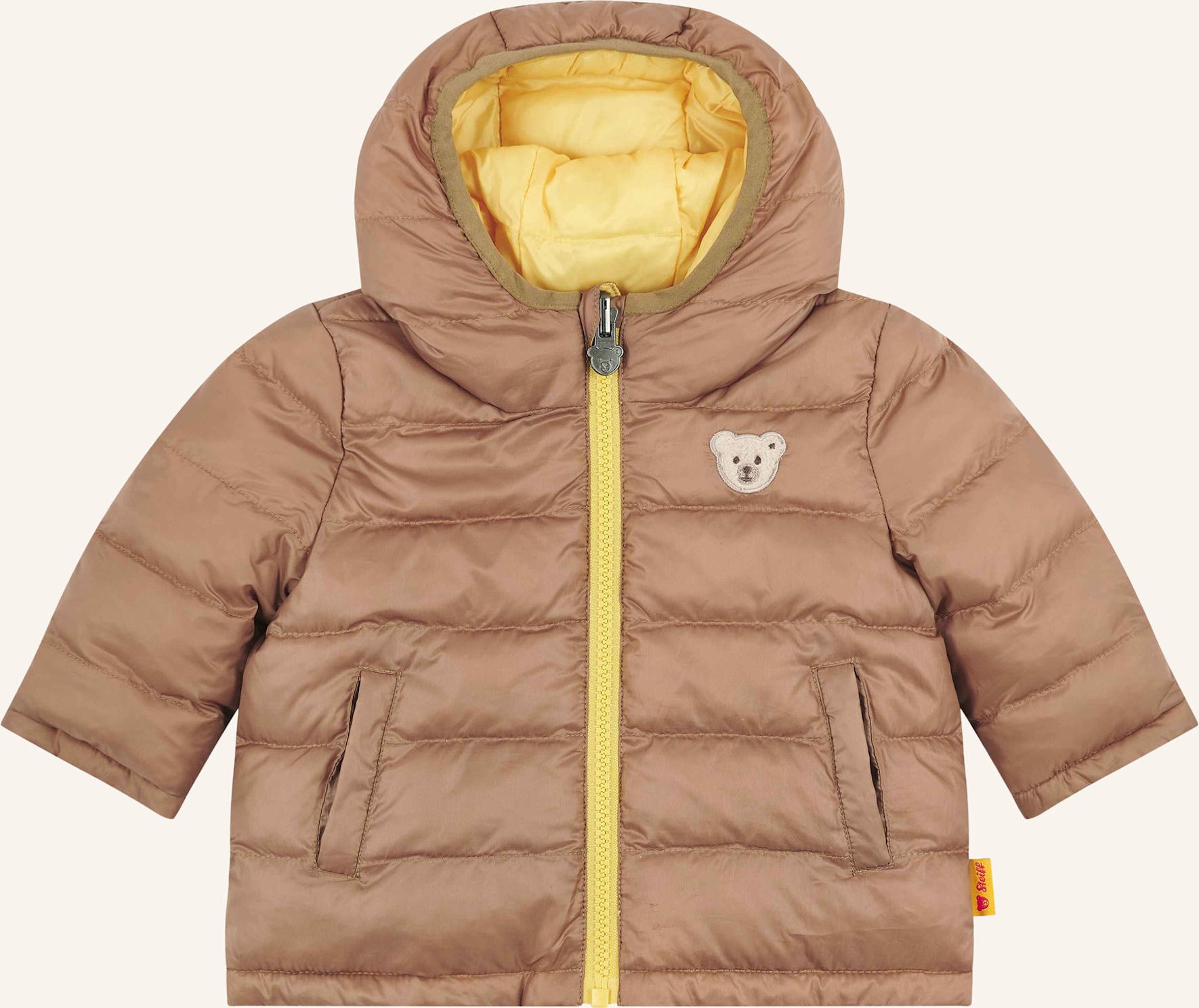 Steiff Wendejacke Woodland gelb