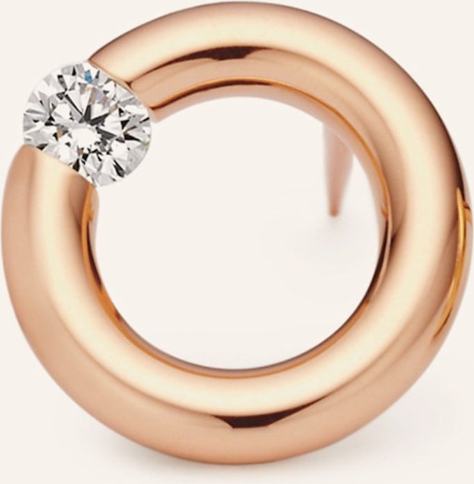 Niessing Anstecker Spannring® Bouton rosegold