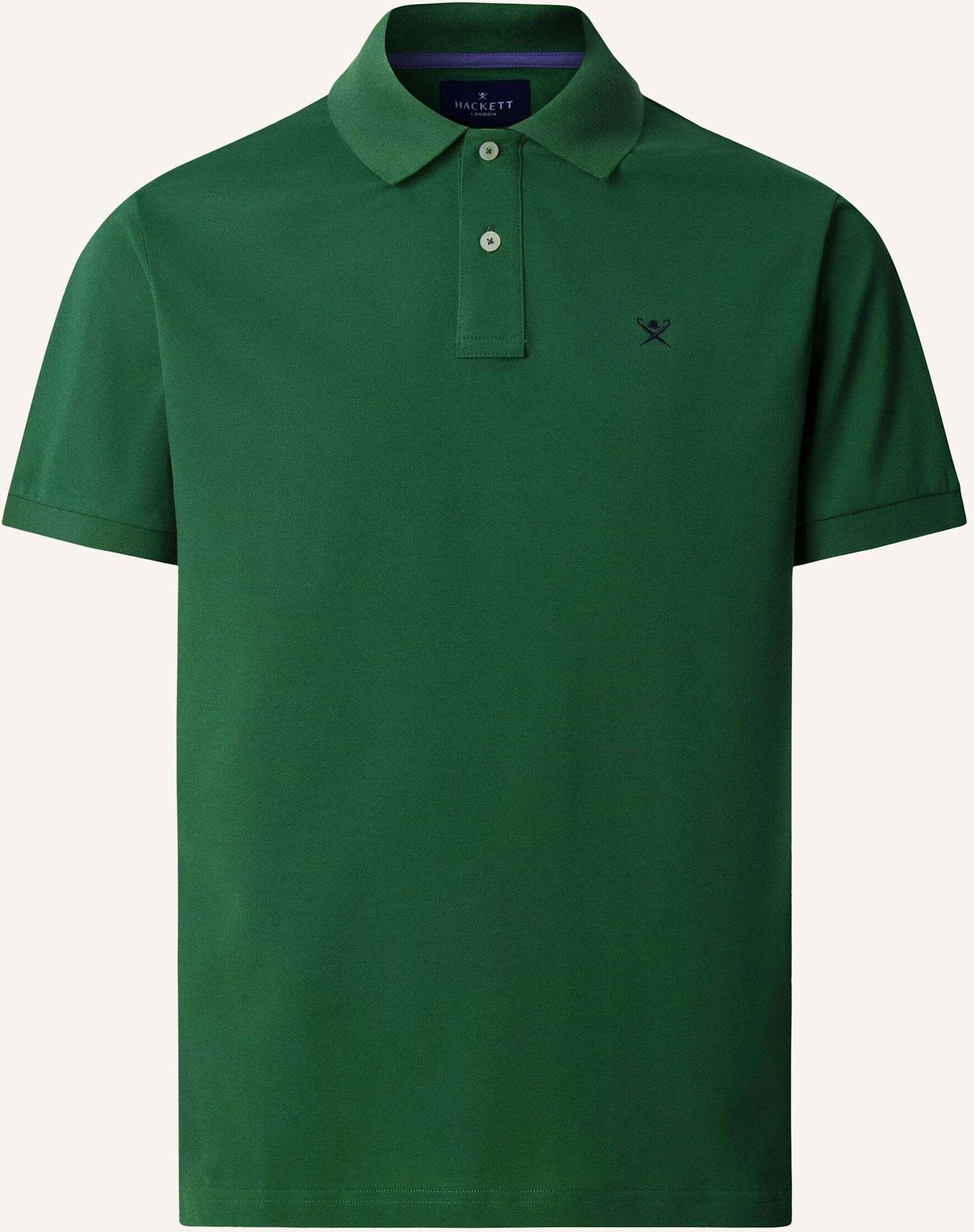 Hackett London Poloshirt Slim Fit Logo gruen